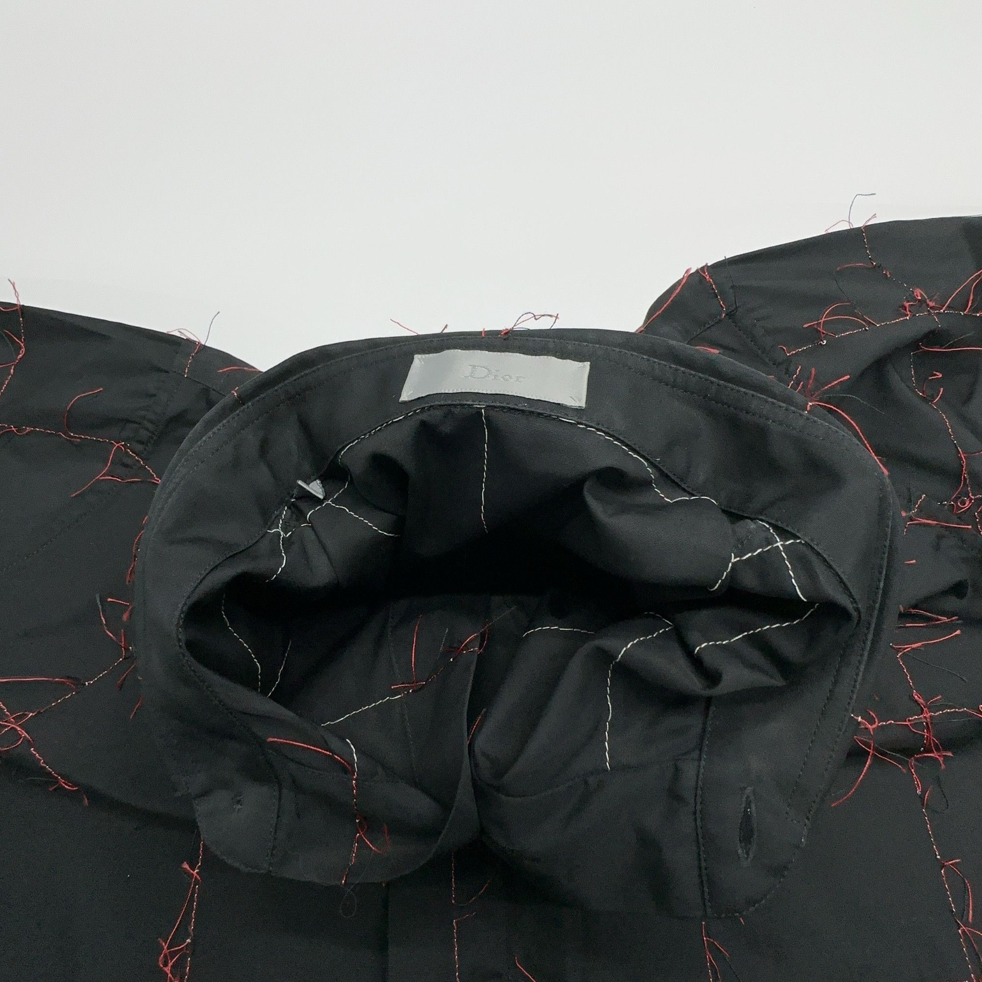 Dior Dior Red Thread Grid Button Up Shirt Size S Size US S / EU 44-46 / 1 - 5 Thumbnail