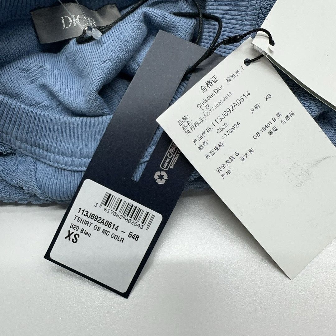 Dior Dior Oblique Jacquard T-Shirt Size XS Size US XS / EU 42 / 0 - 4 Thumbnail
