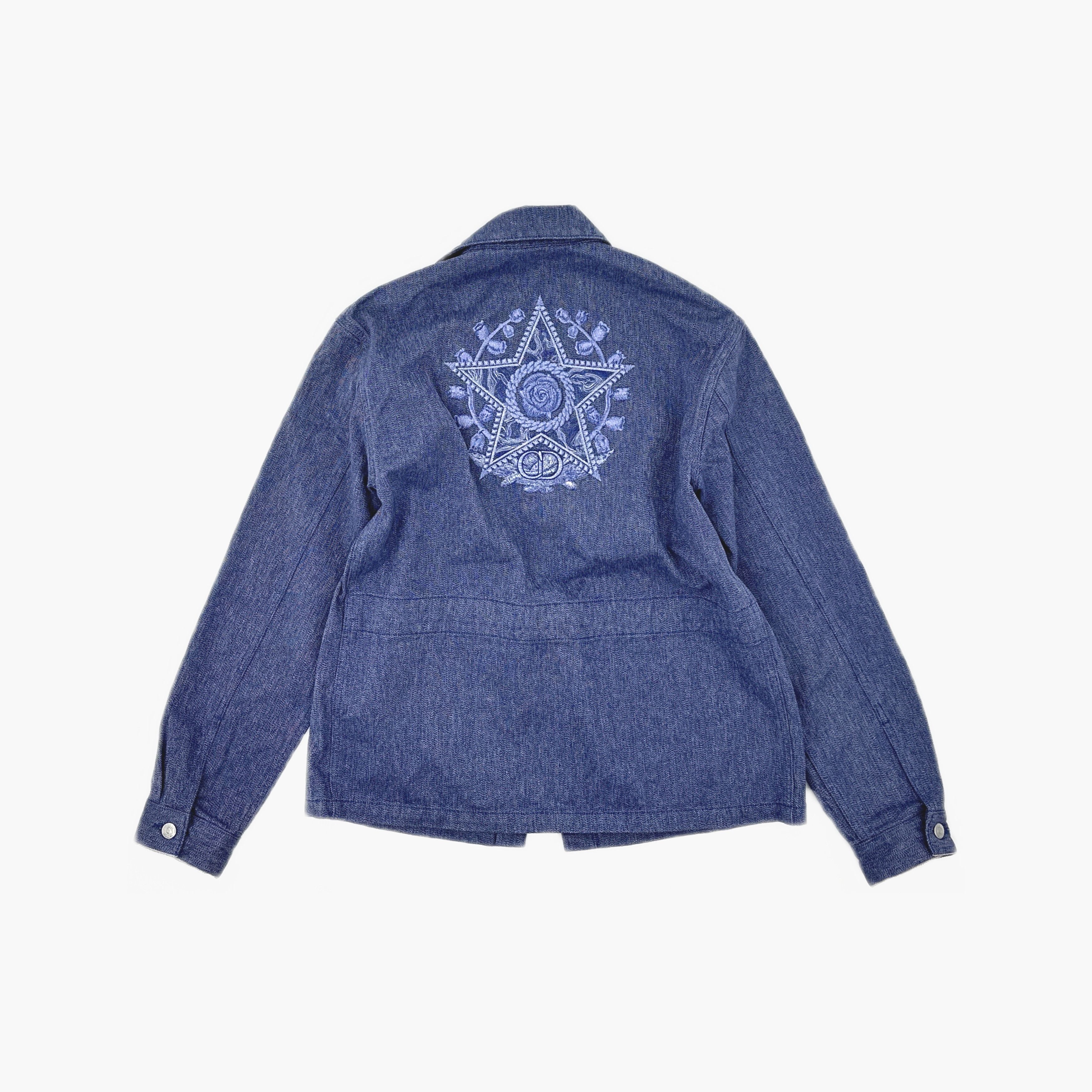 Dior DIOR Embroidered Star Denim Jacket Size 46 Size US S / EU 44-46 / 1 - 2 Thumbnail