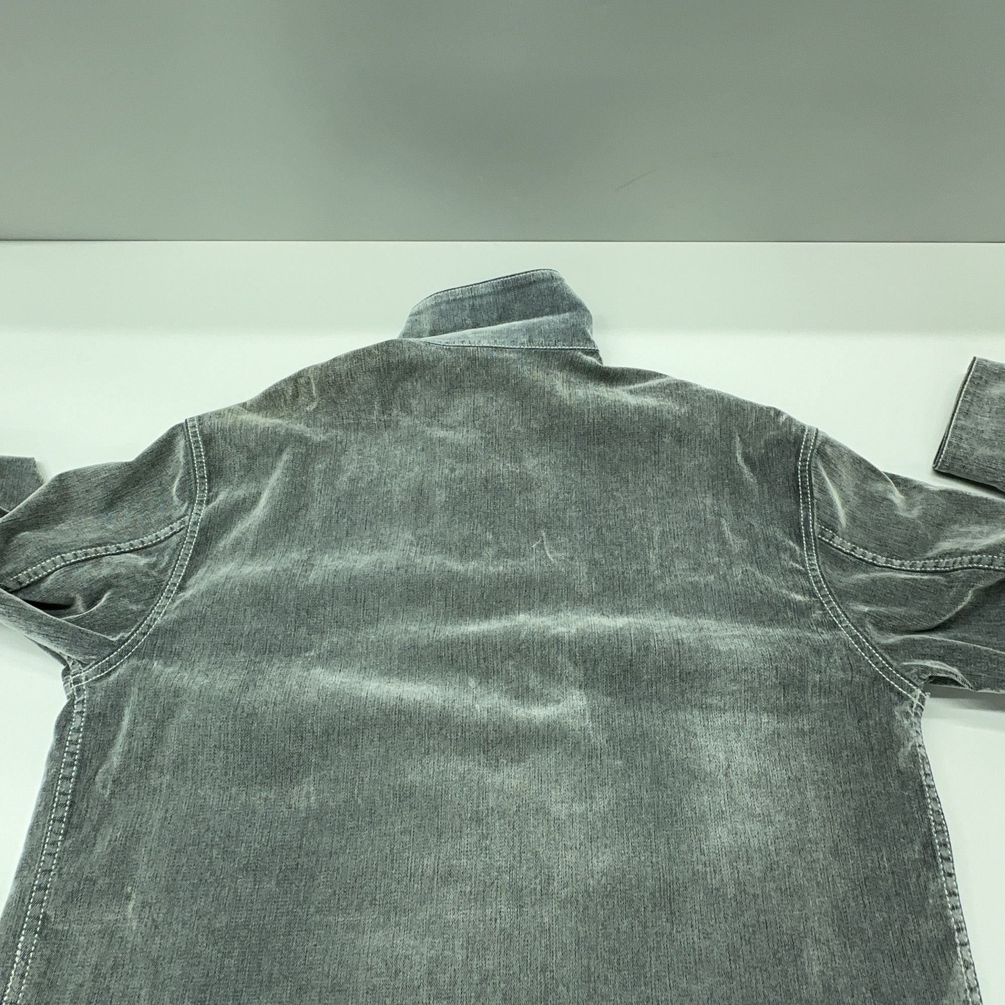 Dior Dior Logo Embroidered Denim Shirt Size 46 Size US S / EU 44-46 / 1 - 12 Thumbnail