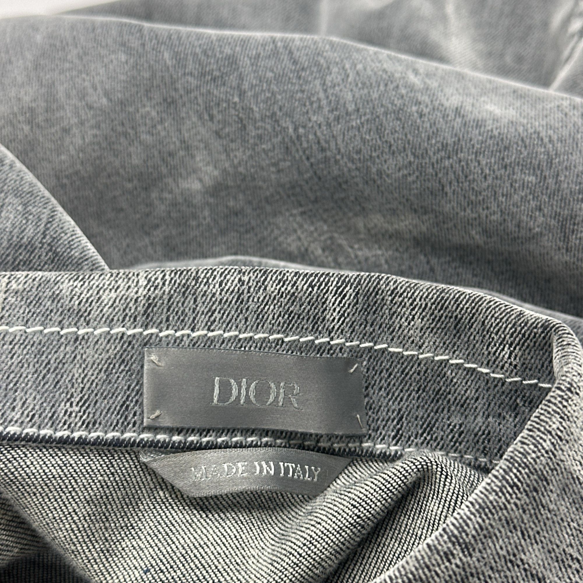 Dior Dior Logo Embroidered Denim Shirt Size 46 Size US S / EU 44-46 / 1 - 4 Thumbnail