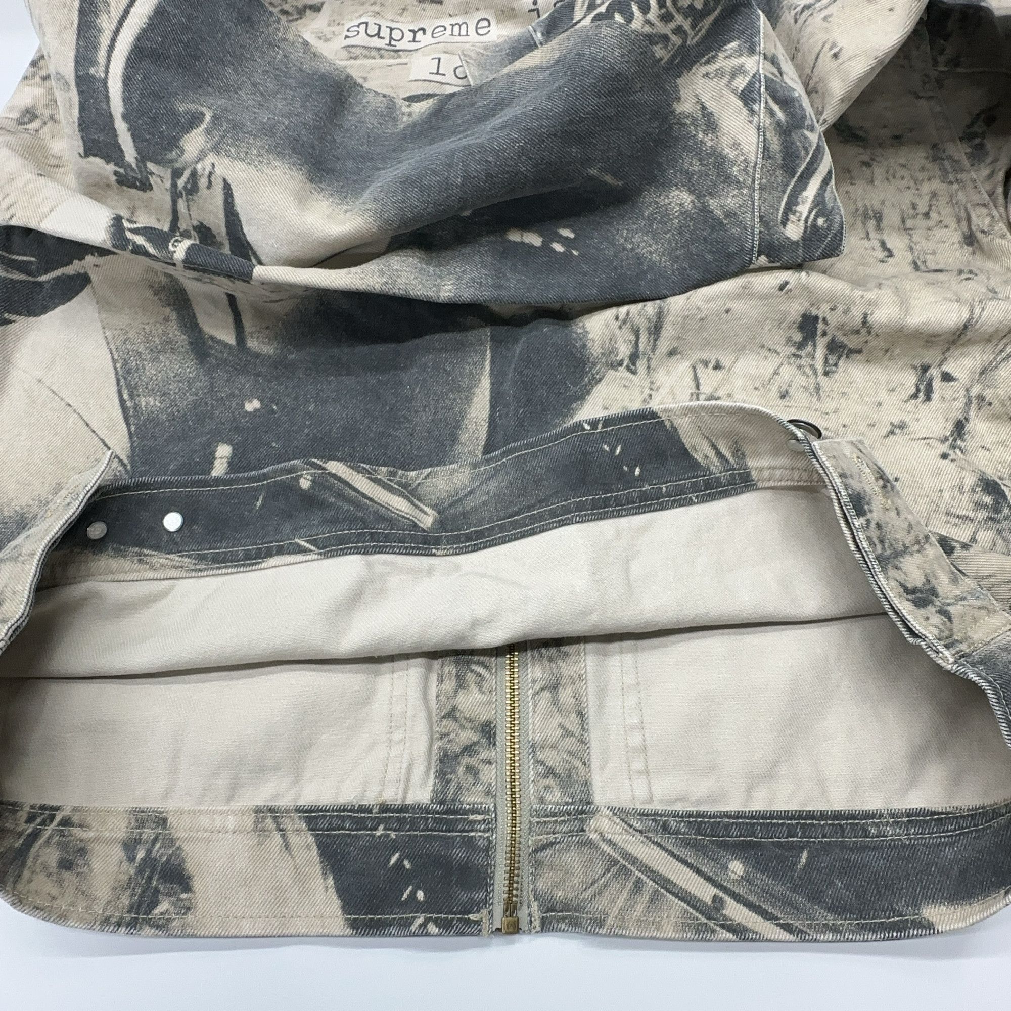 Supreme Supreme Is Love Denim Work Jacket Size M Size US M / EU 48-50 / 2 - 7 Thumbnail
