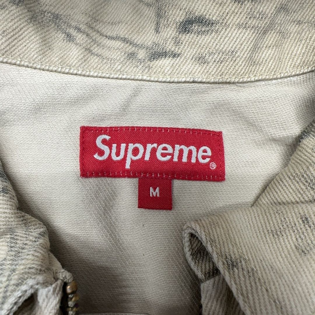 Supreme Supreme Is Love Denim Work Jacket Size M Size US M / EU 48-50 / 2 - 3 Thumbnail