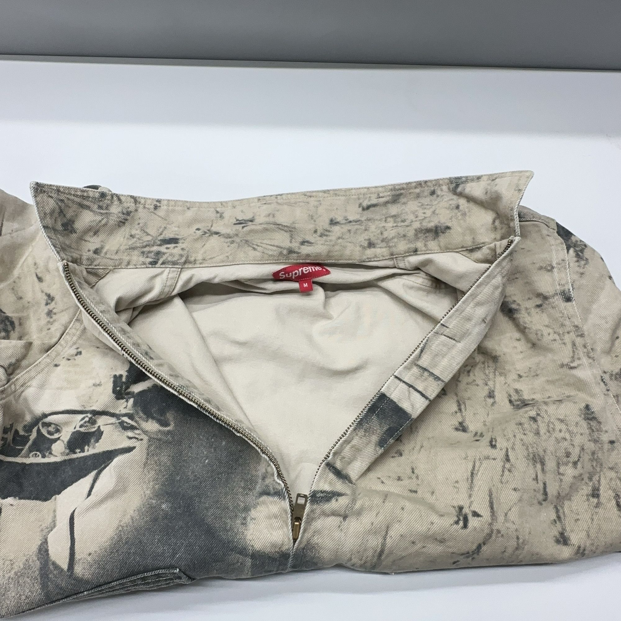 Supreme Supreme Is Love Denim Work Jacket Size M Size US M / EU 48-50 / 2 - 8 Thumbnail