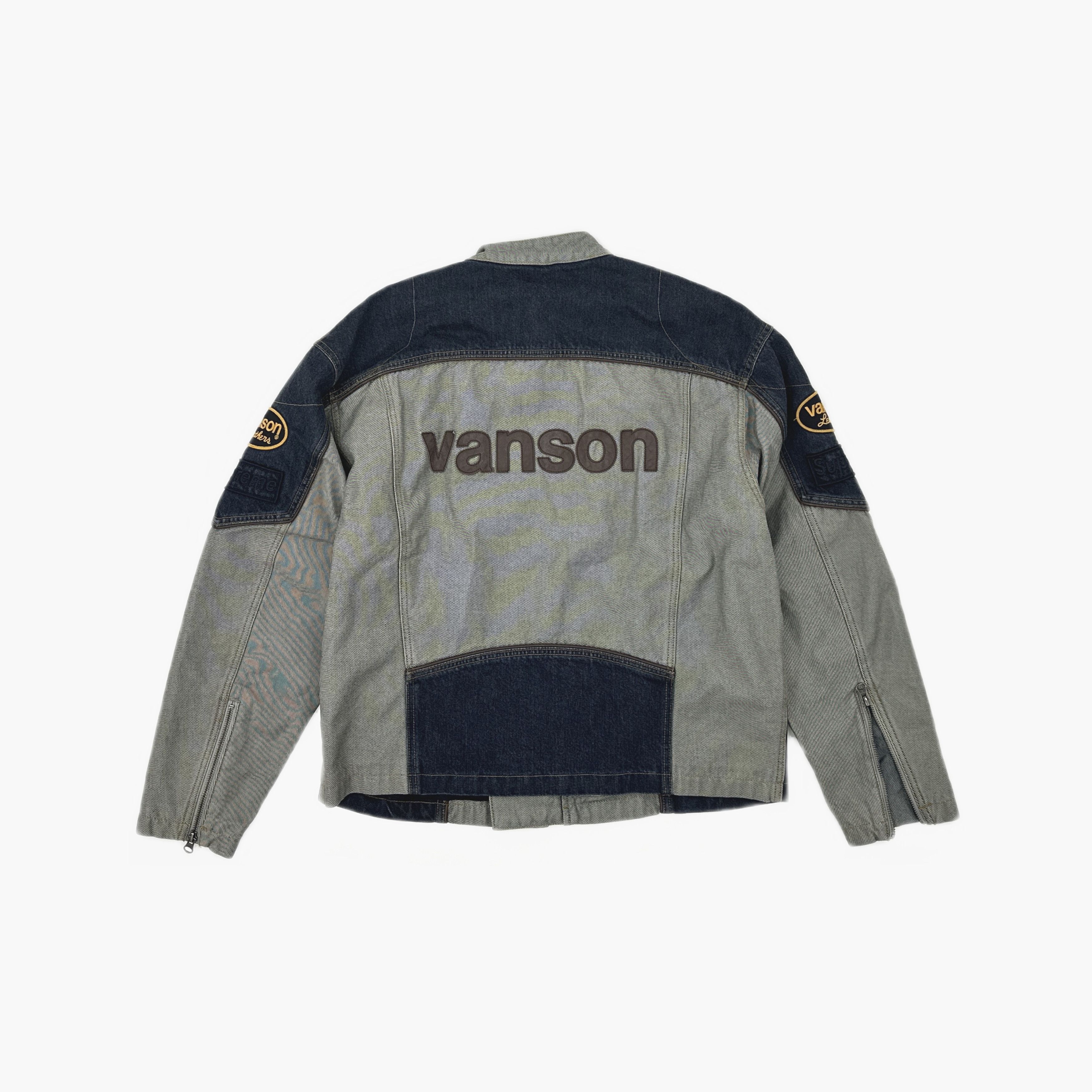 Supreme Supreme x Vanson Cordura Denim Jacket Size M Size US M / EU 48-50 / 2 - 2 Thumbnail
