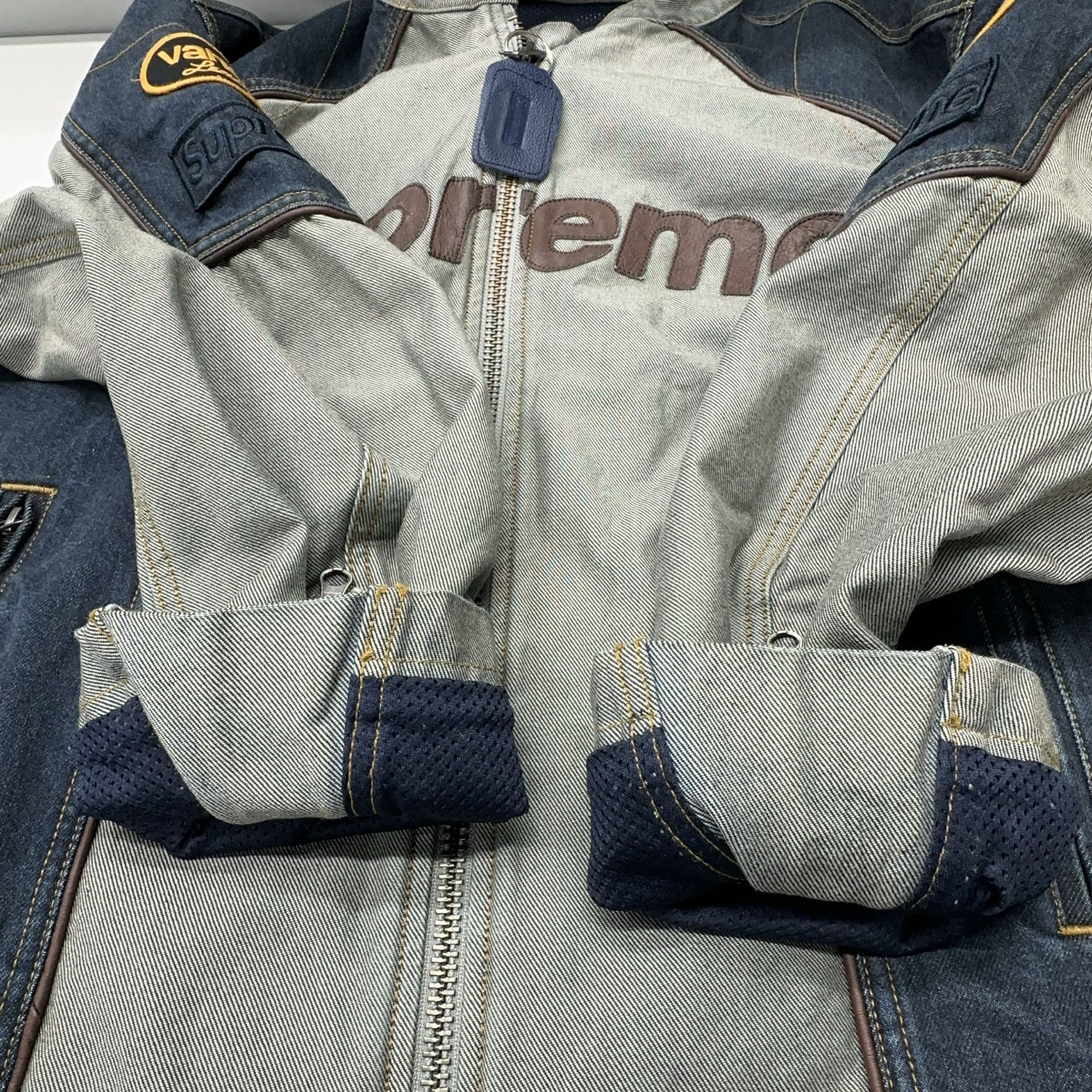 Supreme Supreme x Vanson Cordura Denim Jacket Size M Size US M / EU 48-50 / 2 - 5 Thumbnail