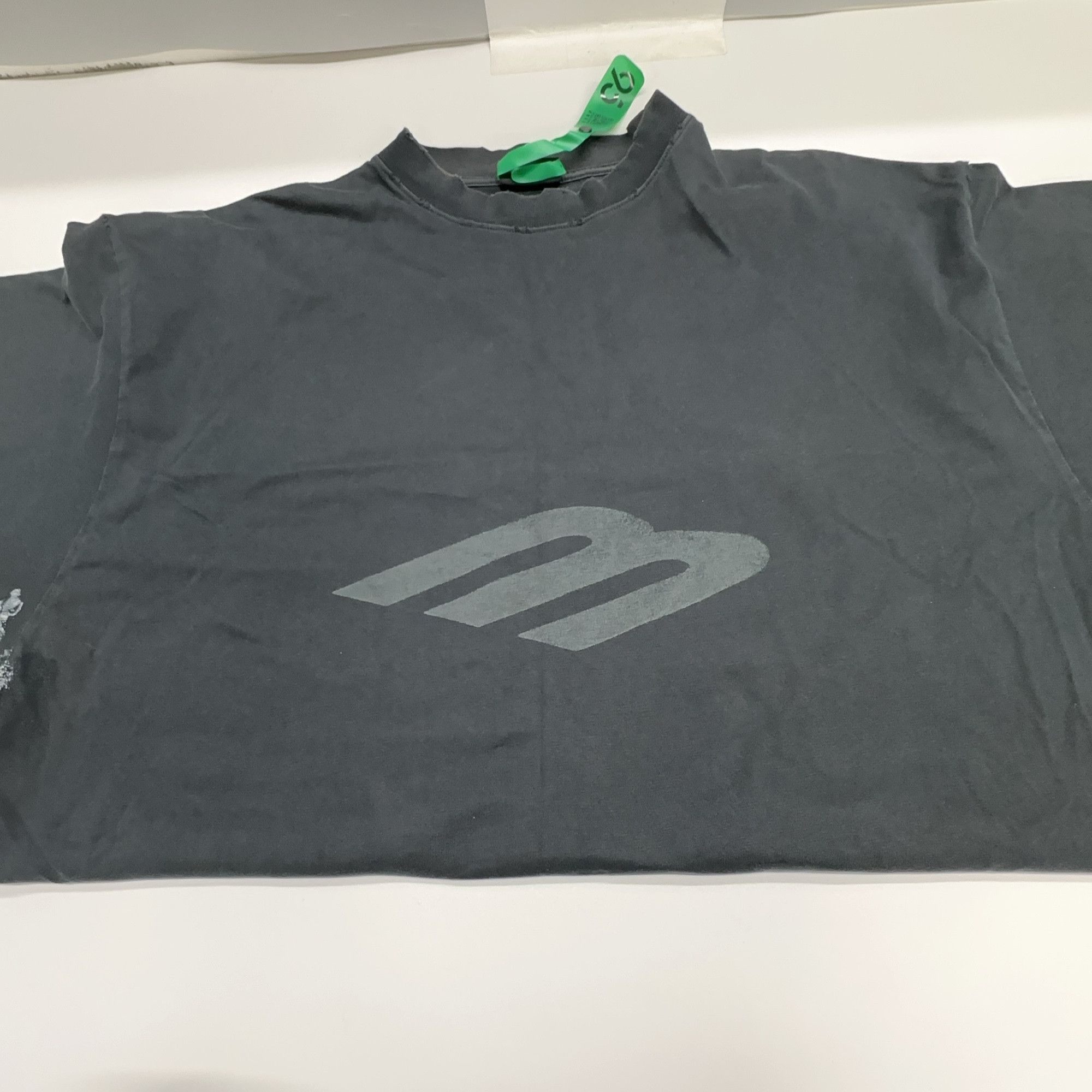 Balenciaga Balenciaga Logo Short Sleeve T-Shirt Size XL Size US XL / EU 56 / 4 - 7 Thumbnail