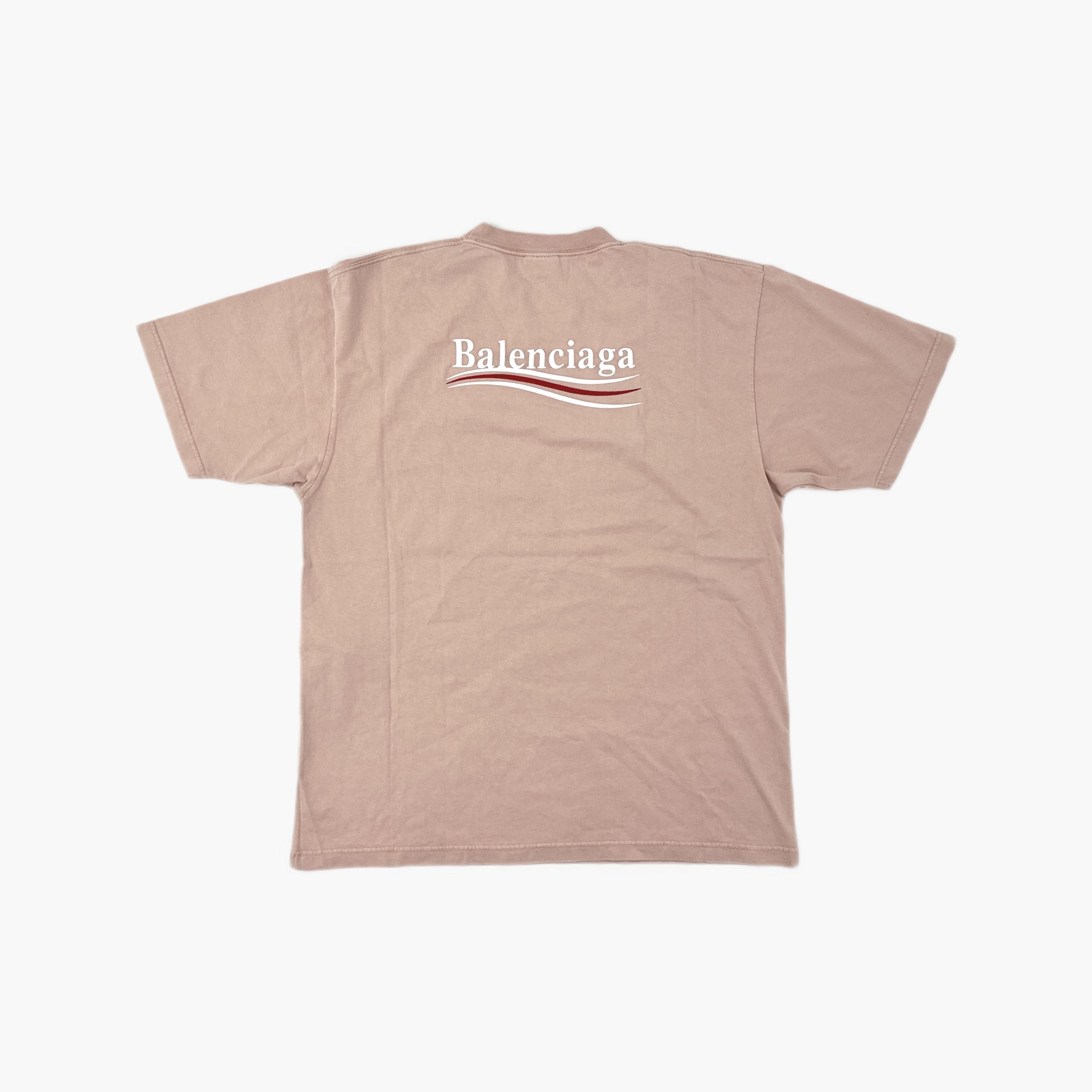 Balenciaga Balenciaga Wave Logo T-Shirt Size S Size S / US 4 / IT 40 - 2 Thumbnail