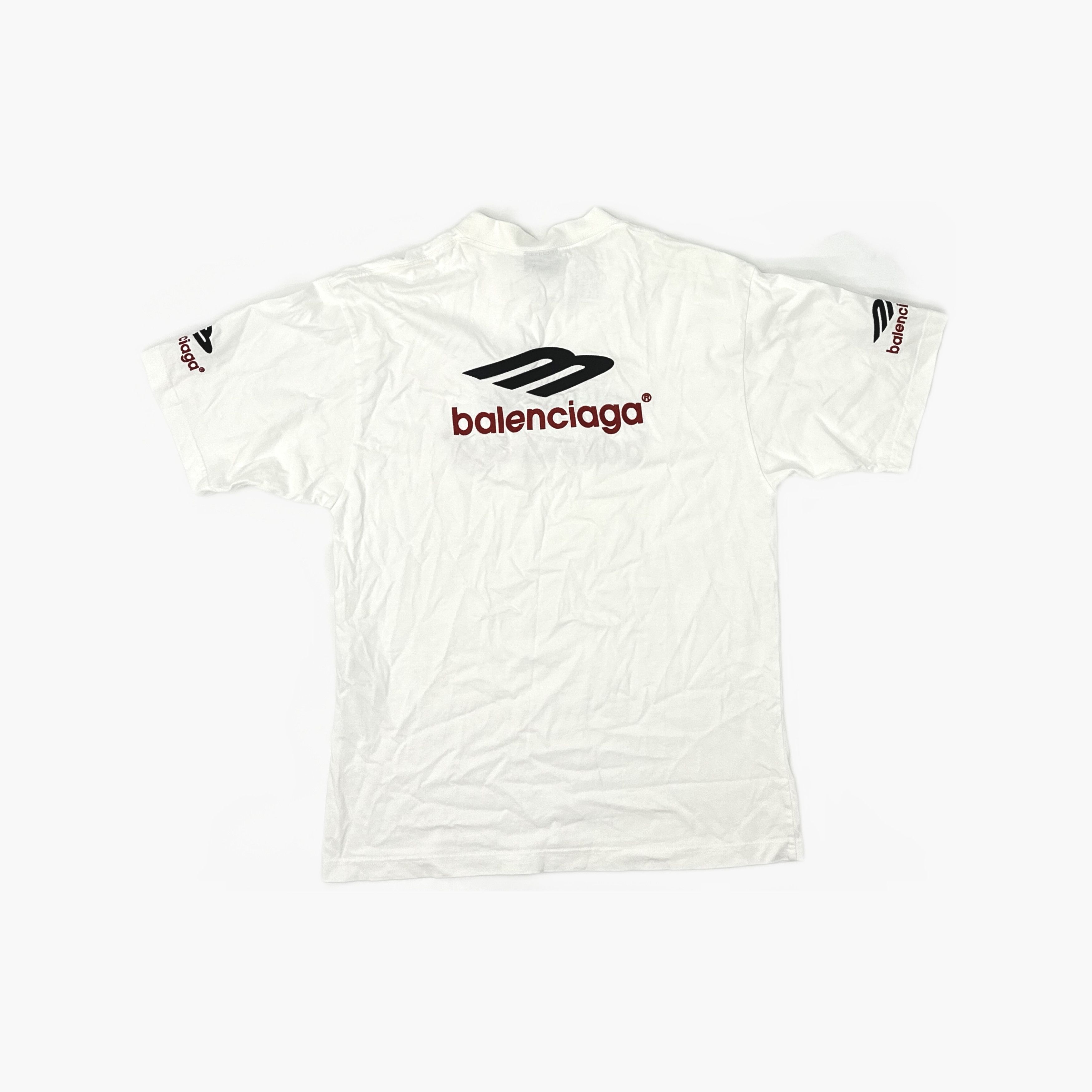 Balenciaga Balenciaga 3B Sports Icon T-Shirt XXS Size US XXS / EU 40 - 2 Thumbnail