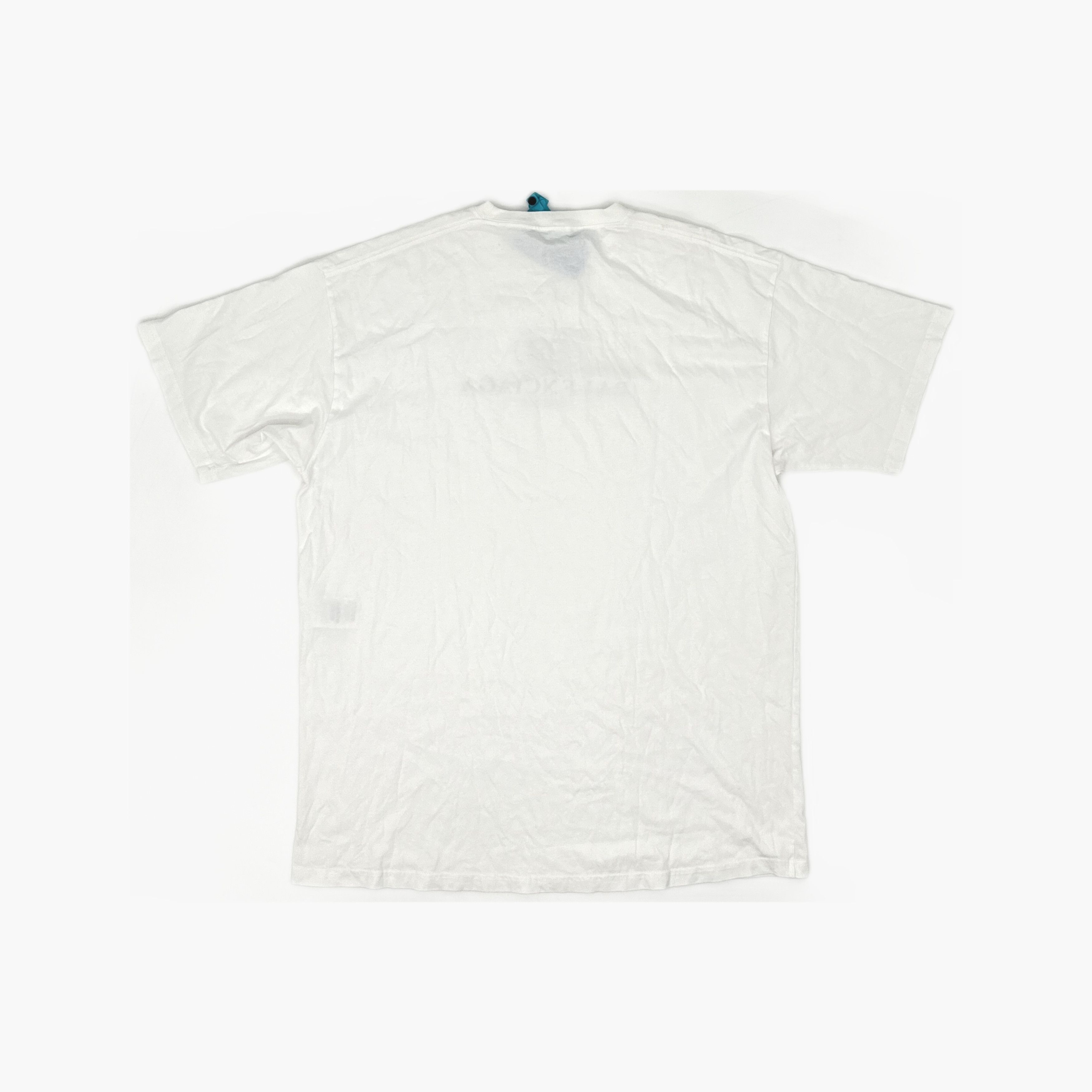 Balenciaga Balenciaga Logo T-Shirt White Size M Size US M / EU 48-50 / 2 - 2 Thumbnail
