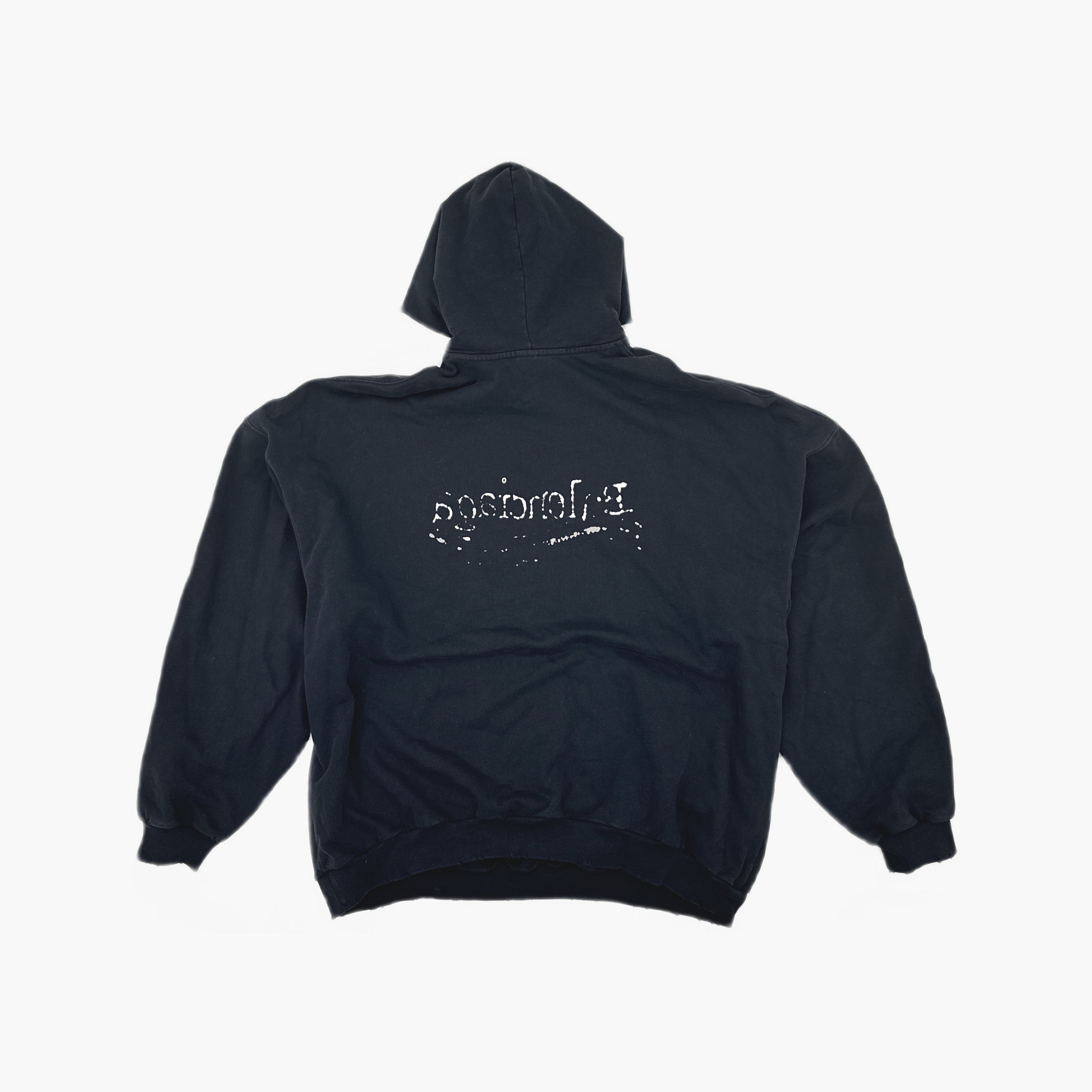 Balenciaga Balenciaga Wave Logo Hoodie Size 3 Size US L / EU 52-54 / 3 - 2 Thumbnail