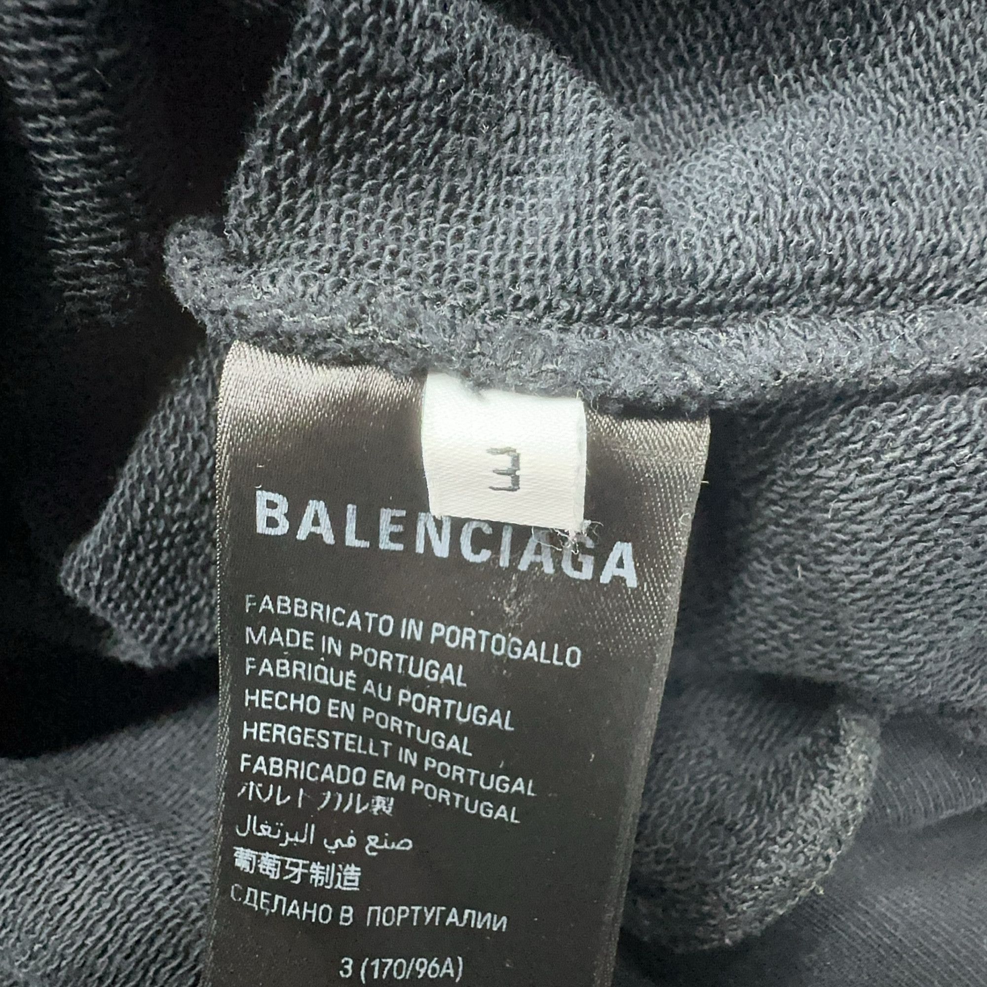 Balenciaga Balenciaga Wave Logo Hoodie Size 3 Size US L / EU 52-54 / 3 - 4 Thumbnail