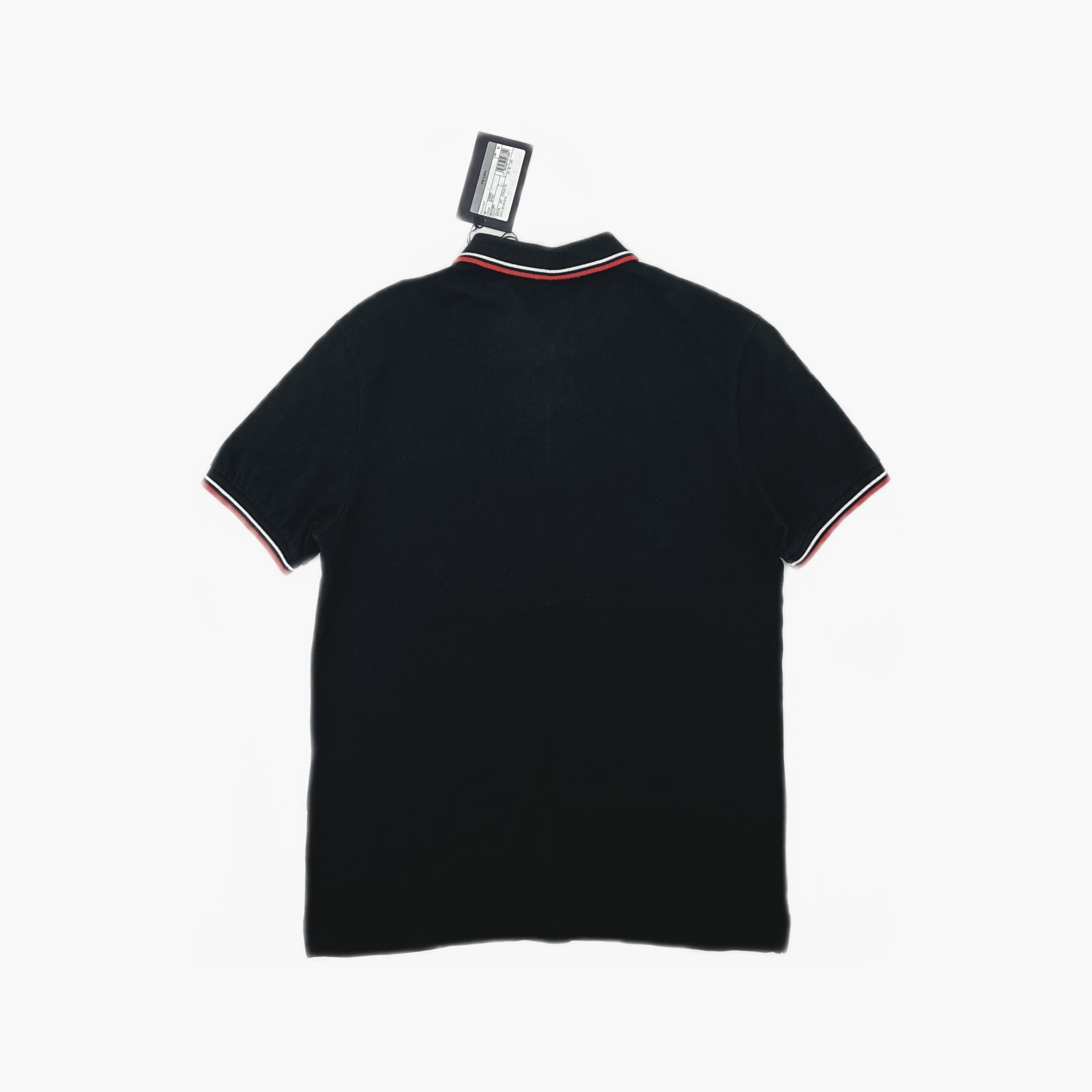 Prada Prada Striped Trim Polo Shirt Size M Size US M / EU 48-50 / 2 - 2 Thumbnail