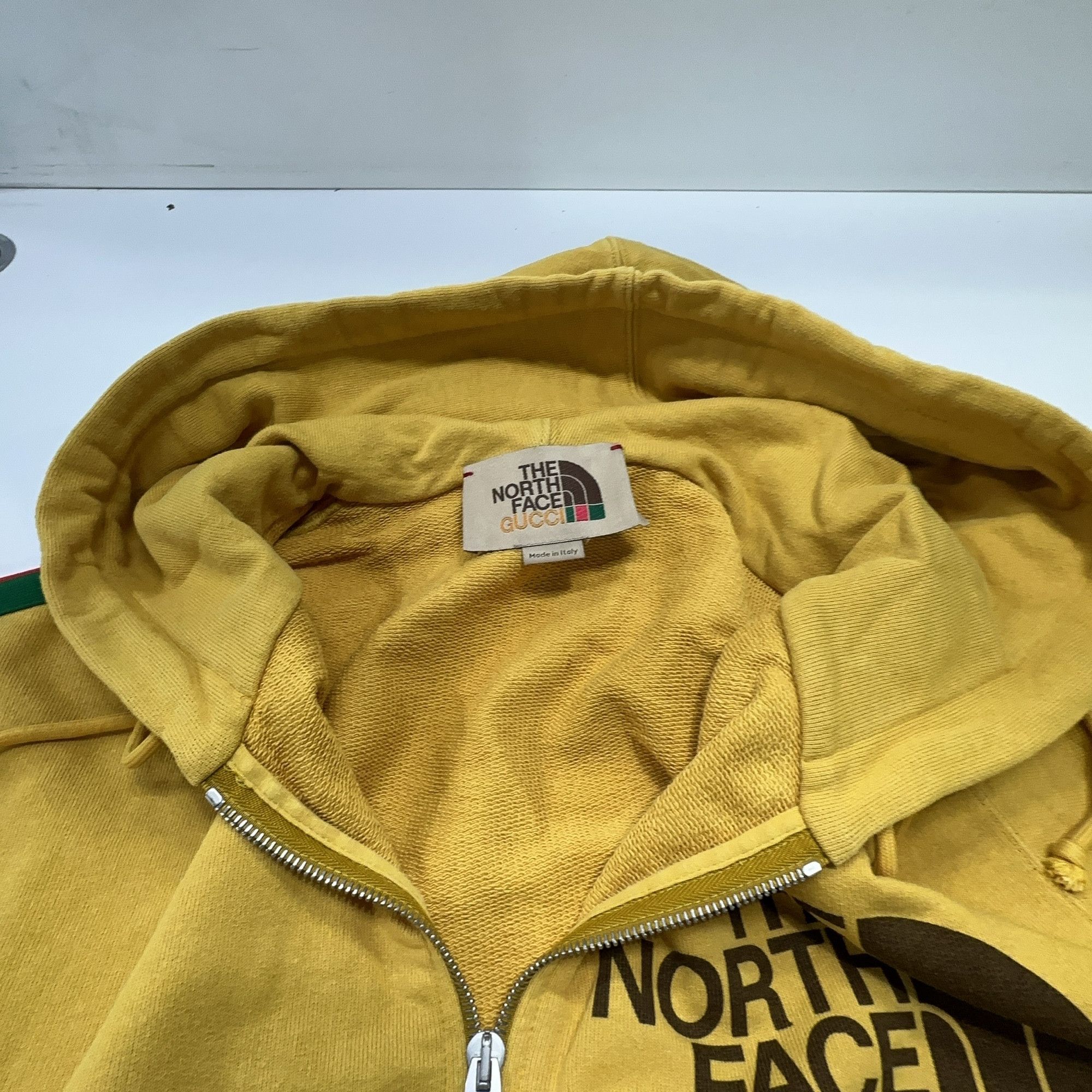 Gucci Gucci x The North Face Logo Zip Hoodie Size XS Size US XS / EU 42 / 0 - 6 Thumbnail
