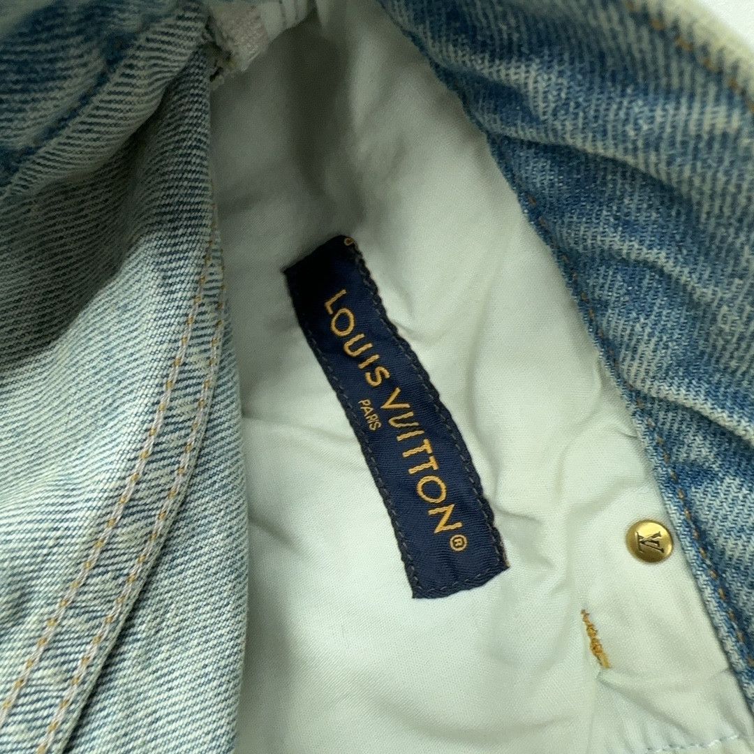 Louis Vuitton Louis Vuitton Monogram Patchwork Denim Jeans Size 28 Size US 28 / EU 44 - 5 Thumbnail