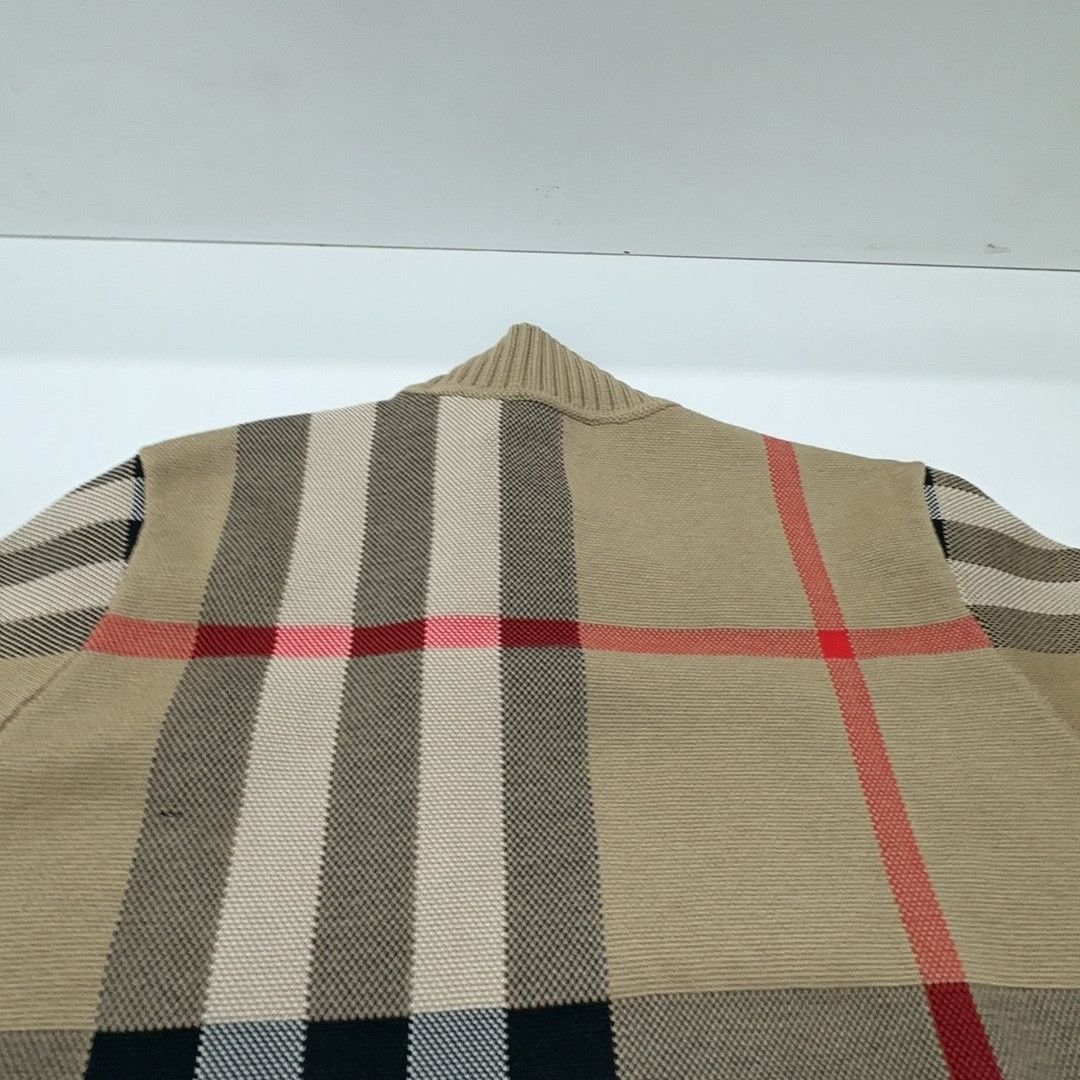 Burberry Burberry Check Knit Cardigan Size XS Size XS / US 0-2 / IT 36-38 - 4 Thumbnail