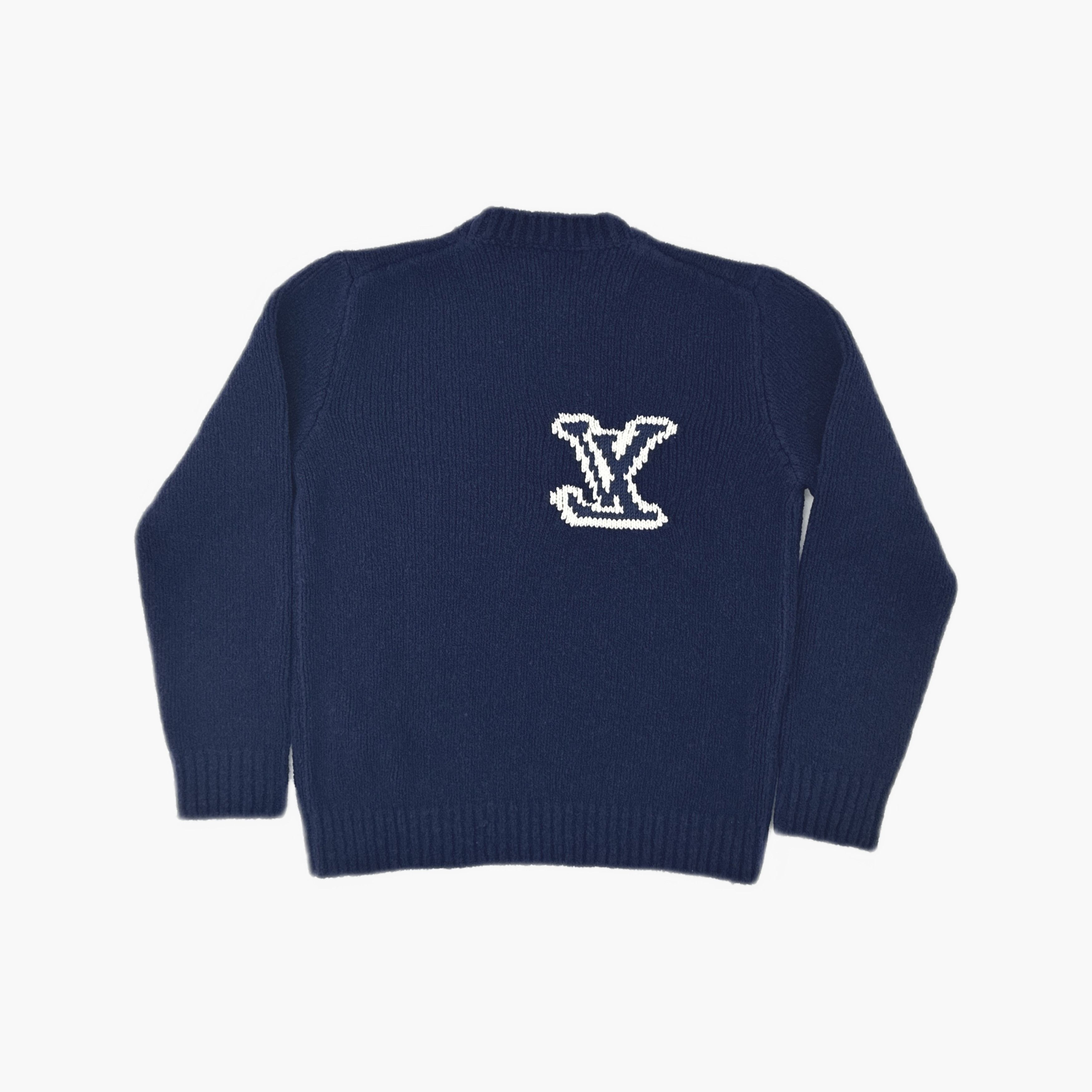 Louis Vuitton Louis Vuitton Logo Knit Sweater Size L Size US L / EU 52-54 / 3 - 2 Thumbnail