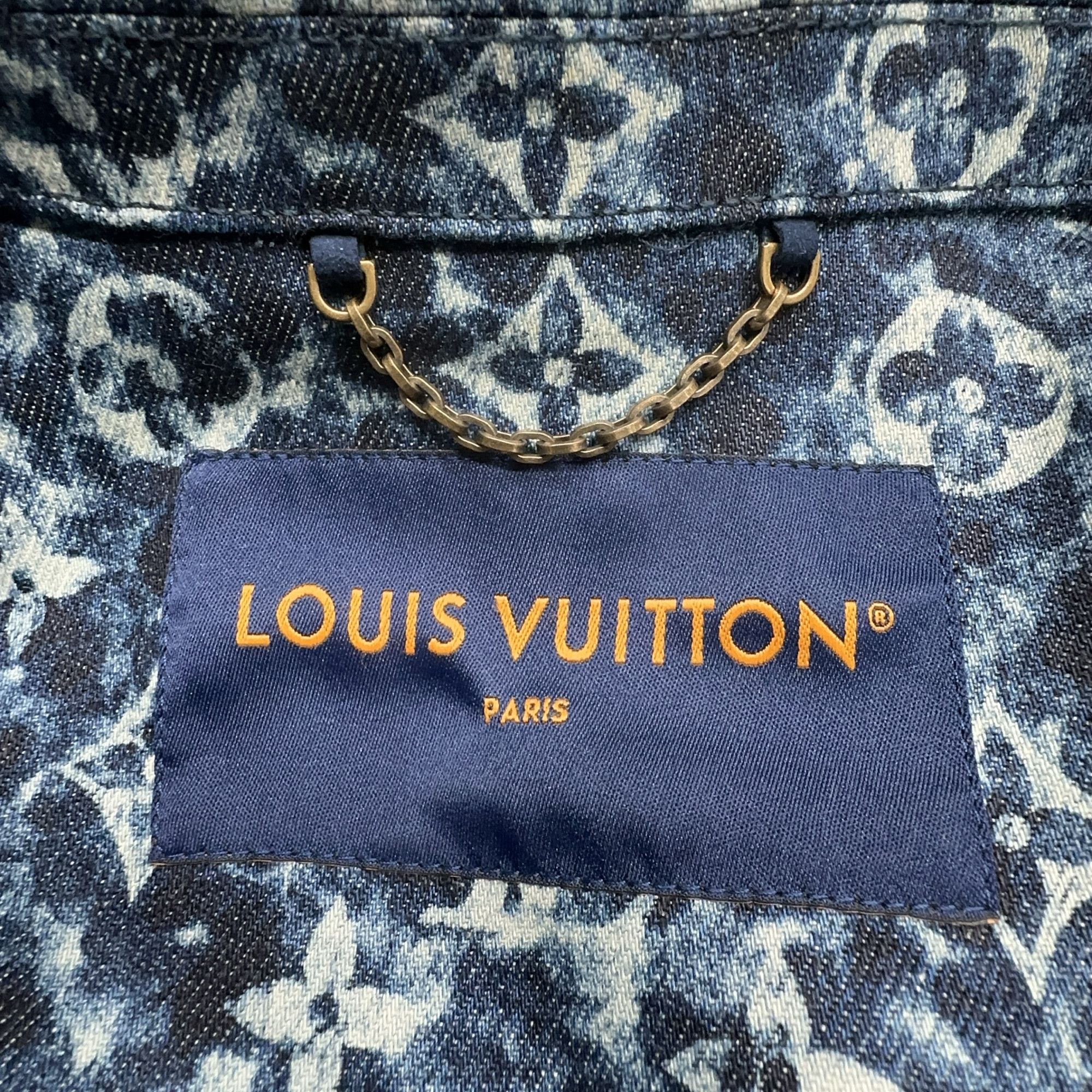 Louis Vuitton Louis Vuitton Monogram Denim Jacket Size S Size US S / EU 44-46 / 1 - 5 Thumbnail