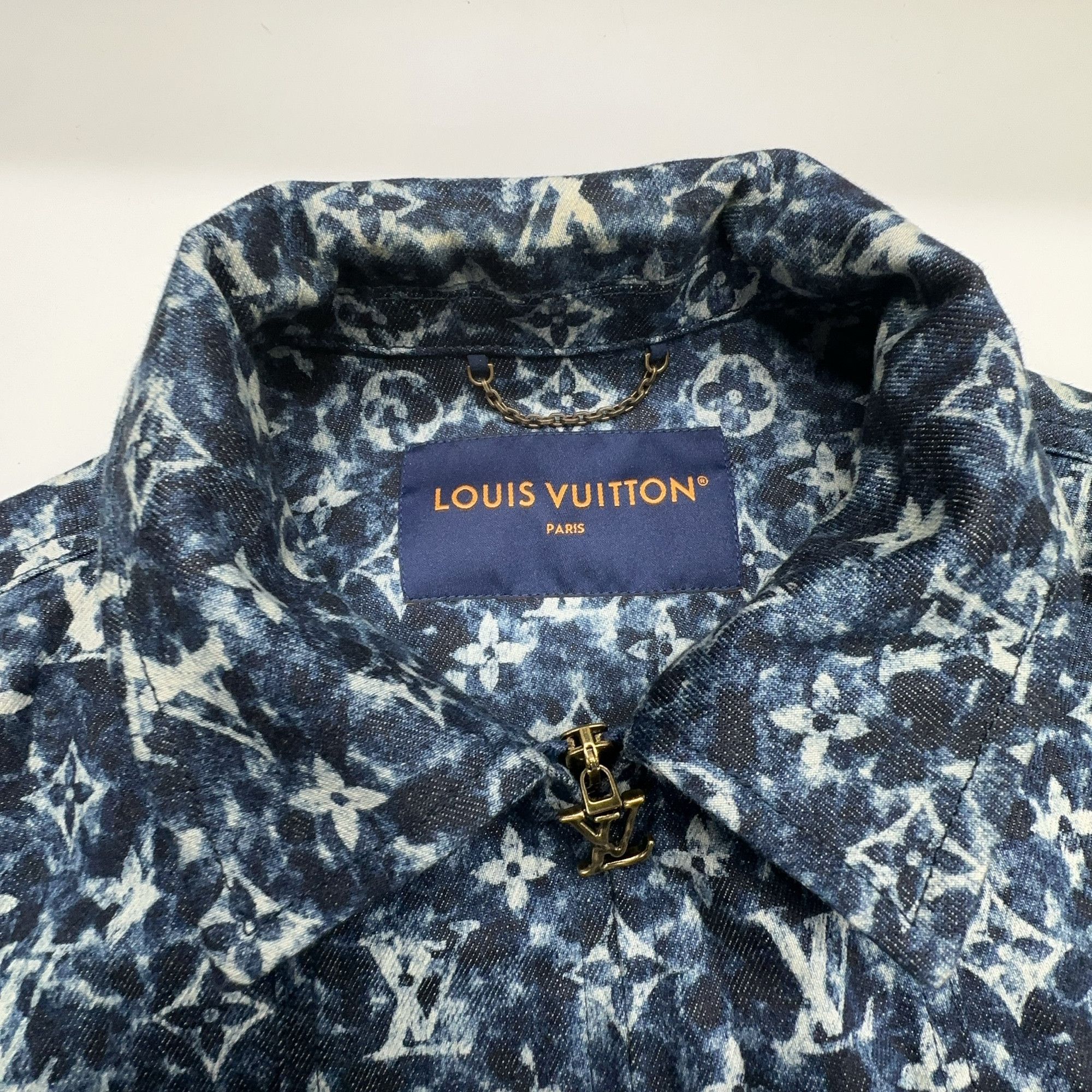 Louis Vuitton Louis Vuitton Monogram Denim Jacket Size S Size US S / EU 44-46 / 1 - 7 Thumbnail