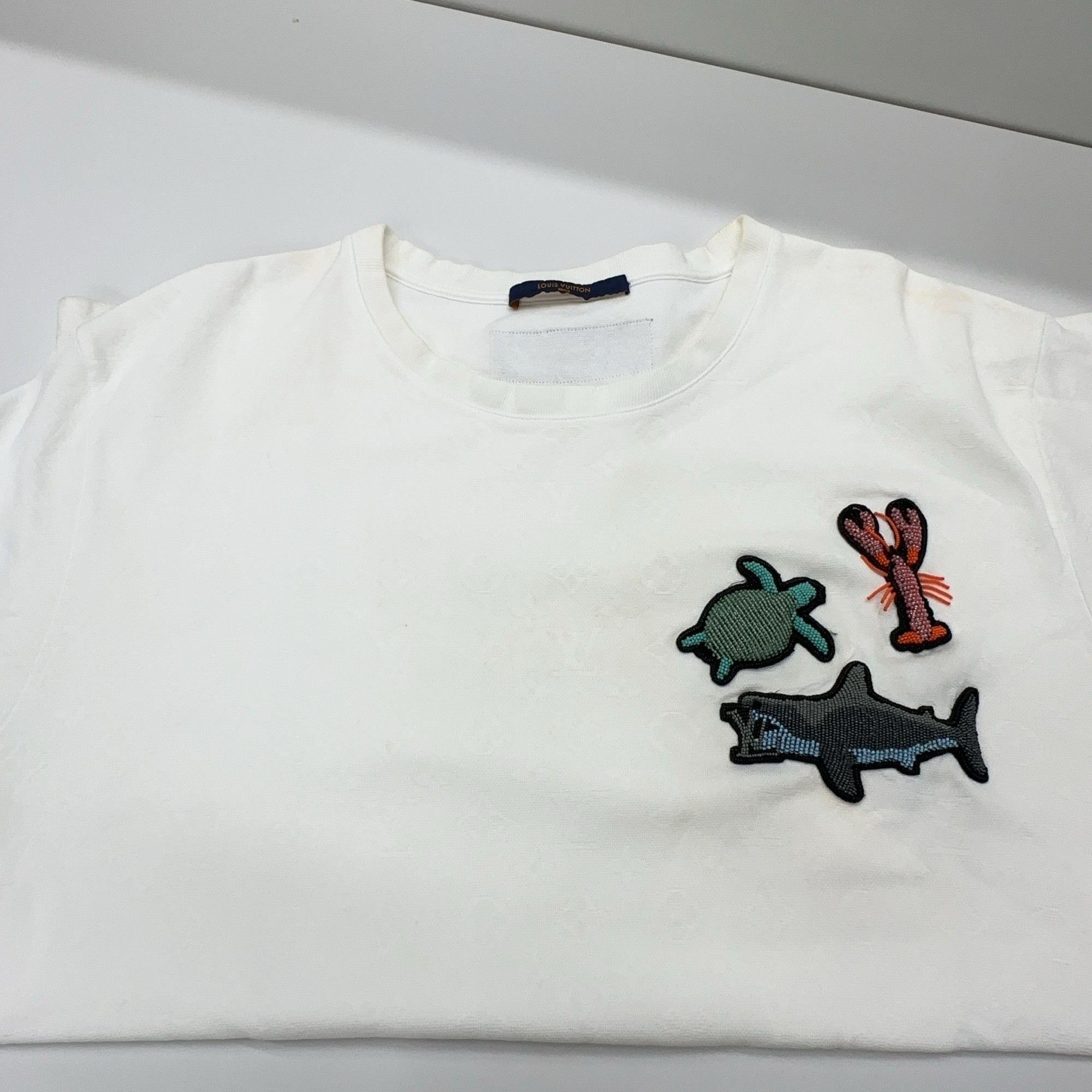 Louis Vuitton Louis Vuitton Animal Patch T-Shirt Size XL Size US XL / EU 56 / 4 - 6 Thumbnail