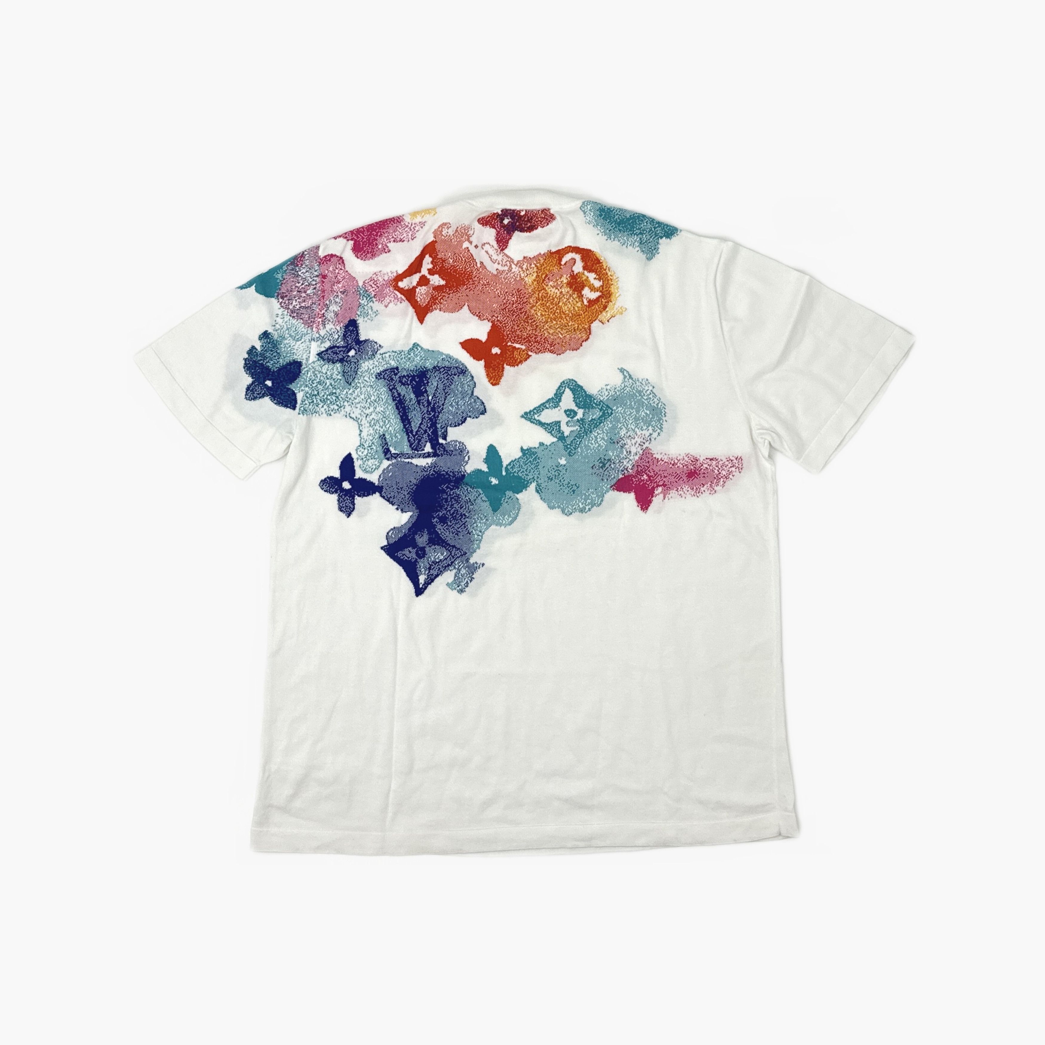 Louis Vuitton Louis Vuitton Watercolor Logo Short Sleeve T-Shirt Size XL Size US XL / EU 56 / 4 - 2 Thumbnail
