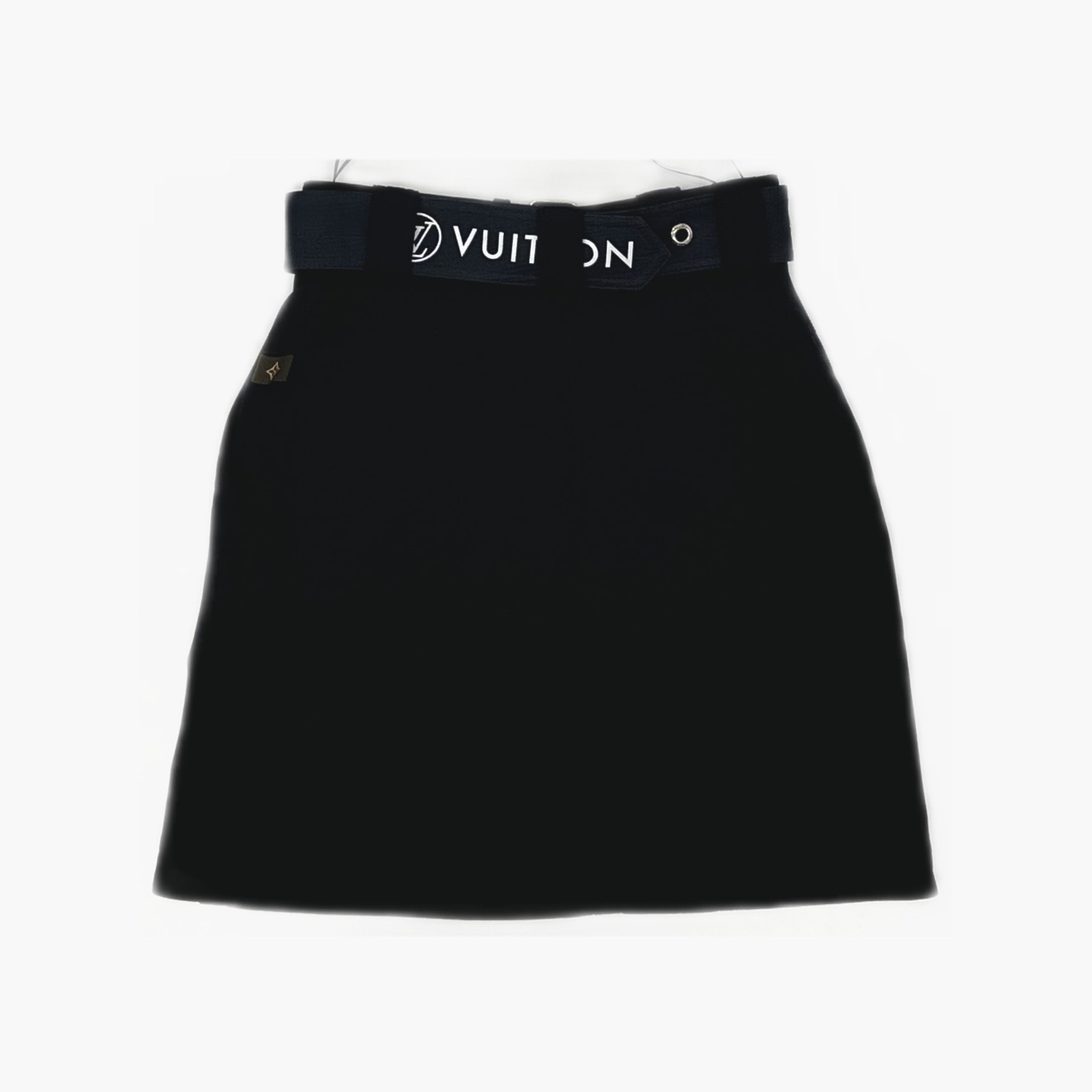 Louis Vuitton Louis Vuitton Logo Belt Mini Skirt Size 34 Size 25" / US 0 / IT 36 - 2 Thumbnail