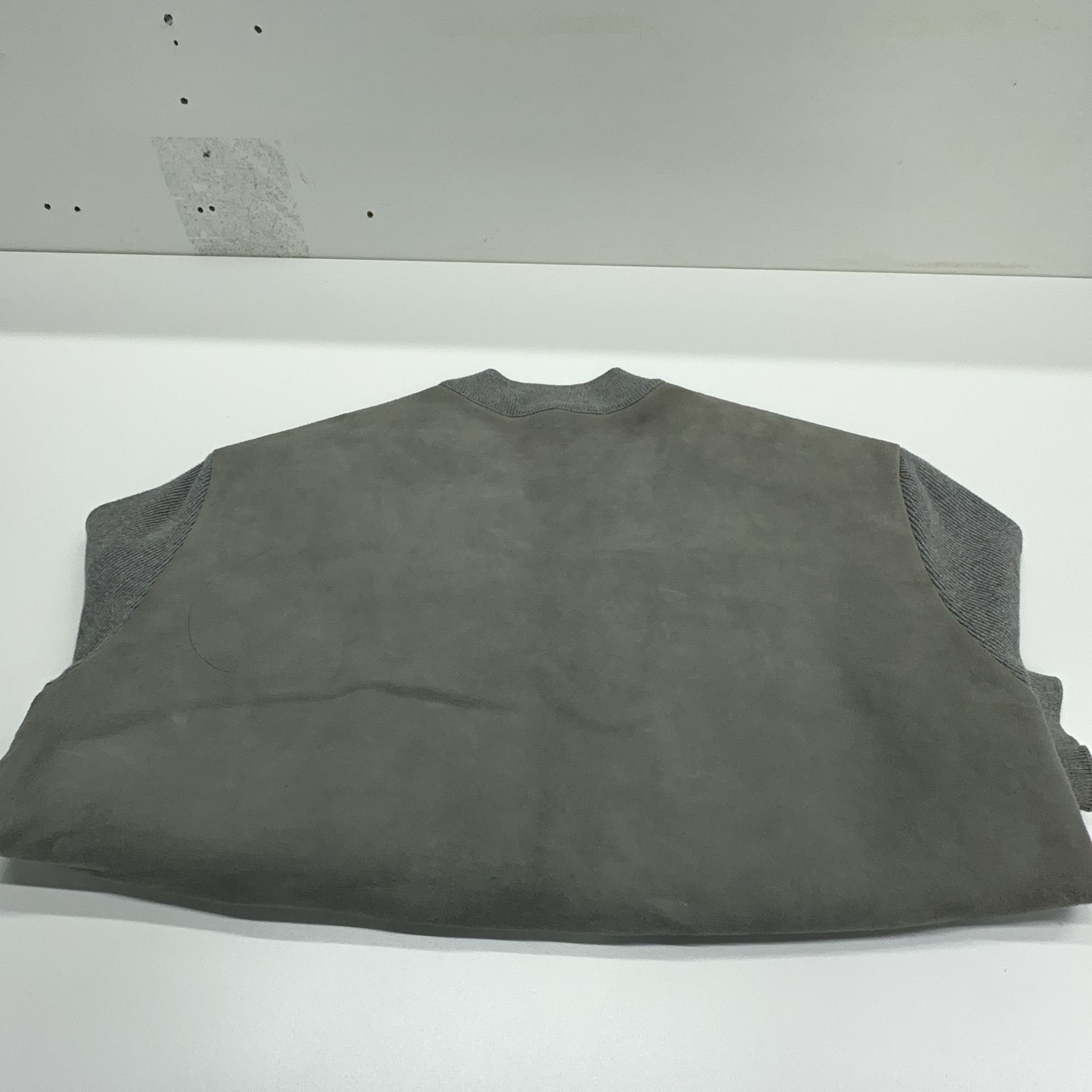 Louis Vuitton Louis Vuitton Grey Suede Knit Bomber Jacket Size S Size US S / EU 44-46 / 1 - 11 Thumbnail