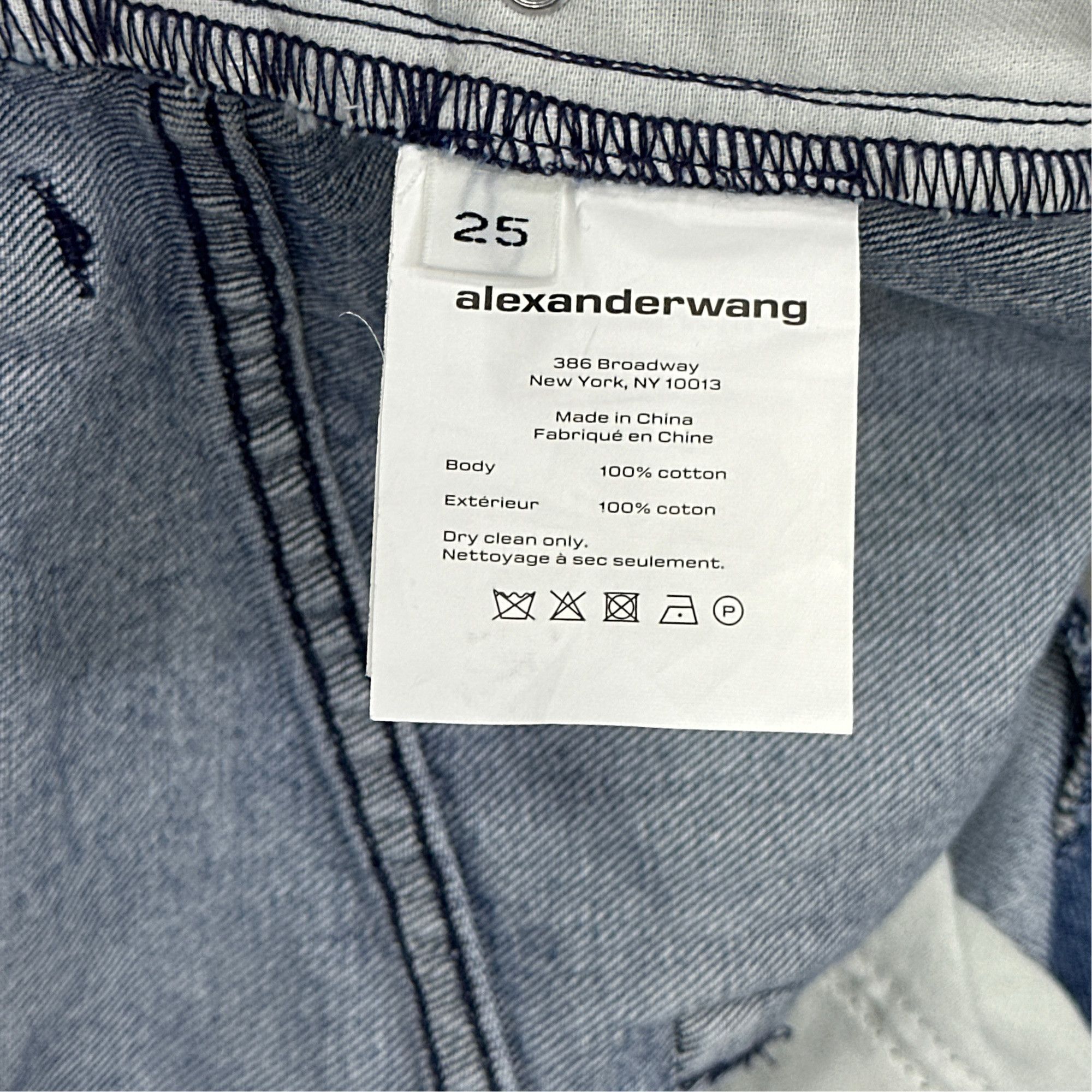 Alexander Wang Alexander Wang Raver Belted Jeans Size 25 Size 25" / US 0 / IT 36 - 3 Thumbnail