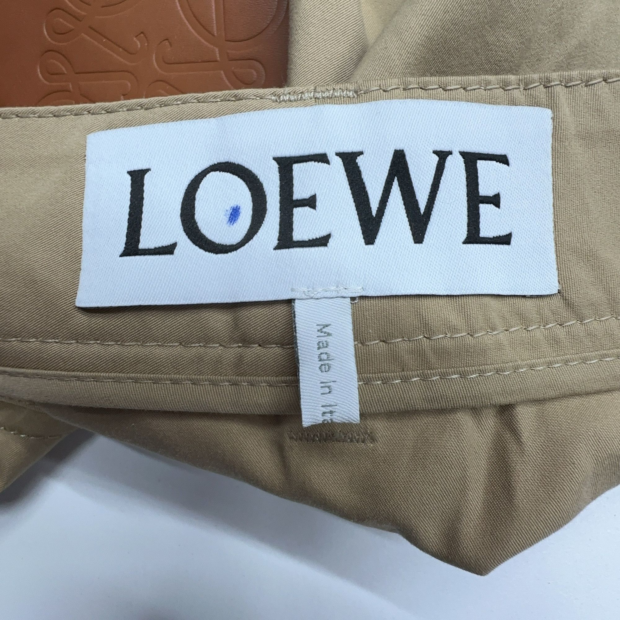 Loewe Loewe Cotton Blend Shorts Size 32 Size 24" / US 00 / IT 34 - 6 Thumbnail
