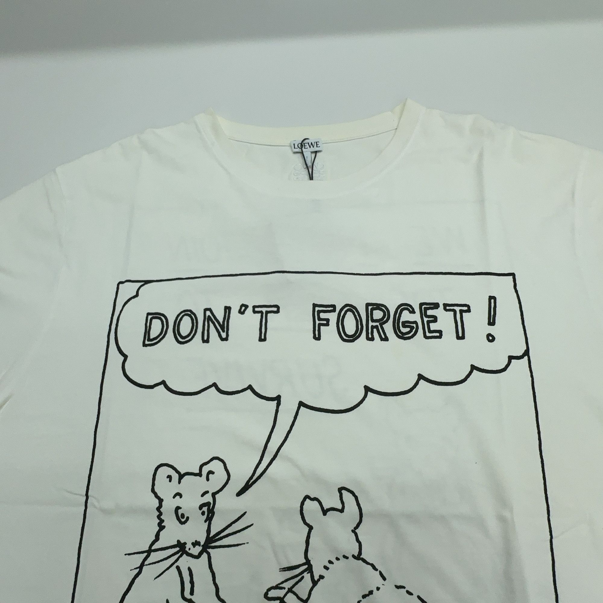 Loewe Loewe Mouse Graphic T-Shirt Size M Size US M / EU 48-50 / 2 - 7 Thumbnail