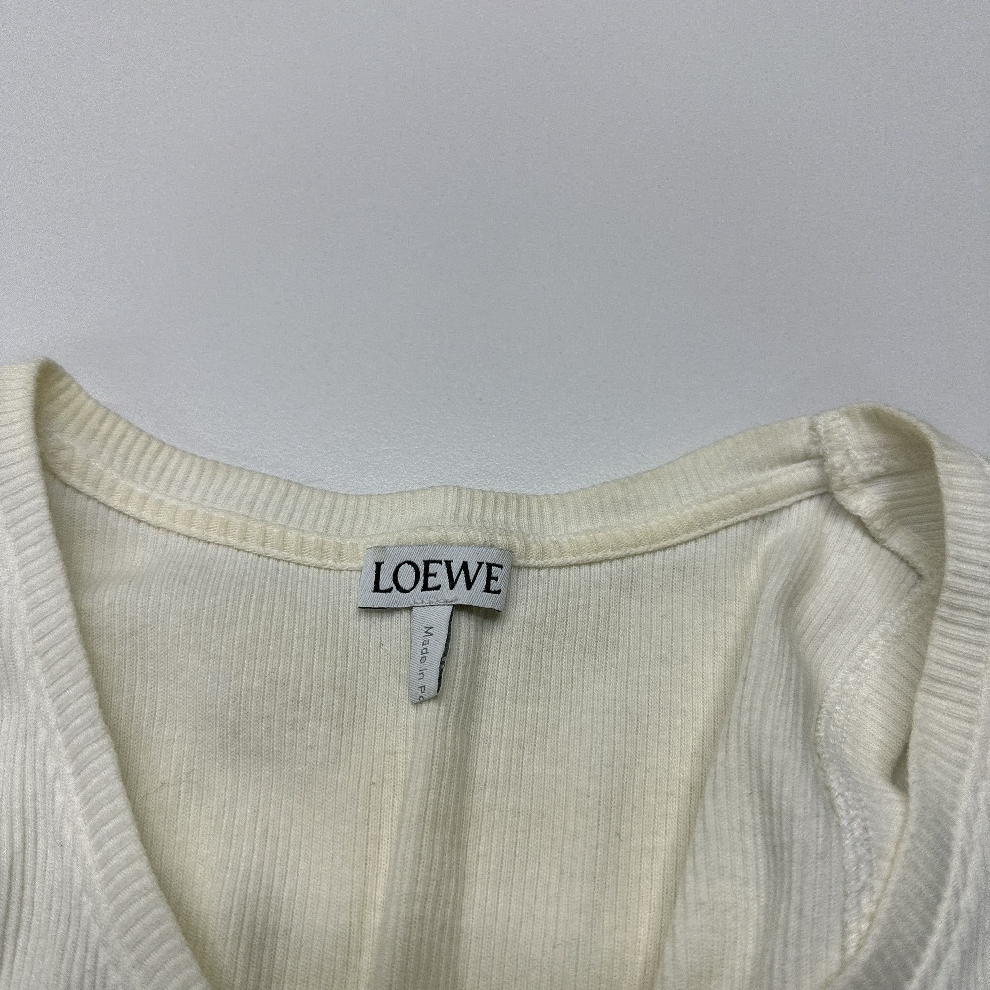 Loewe Loewe Logo Embroidered Tank Top Size S Size S / US 4 / IT 40 - 3 Thumbnail