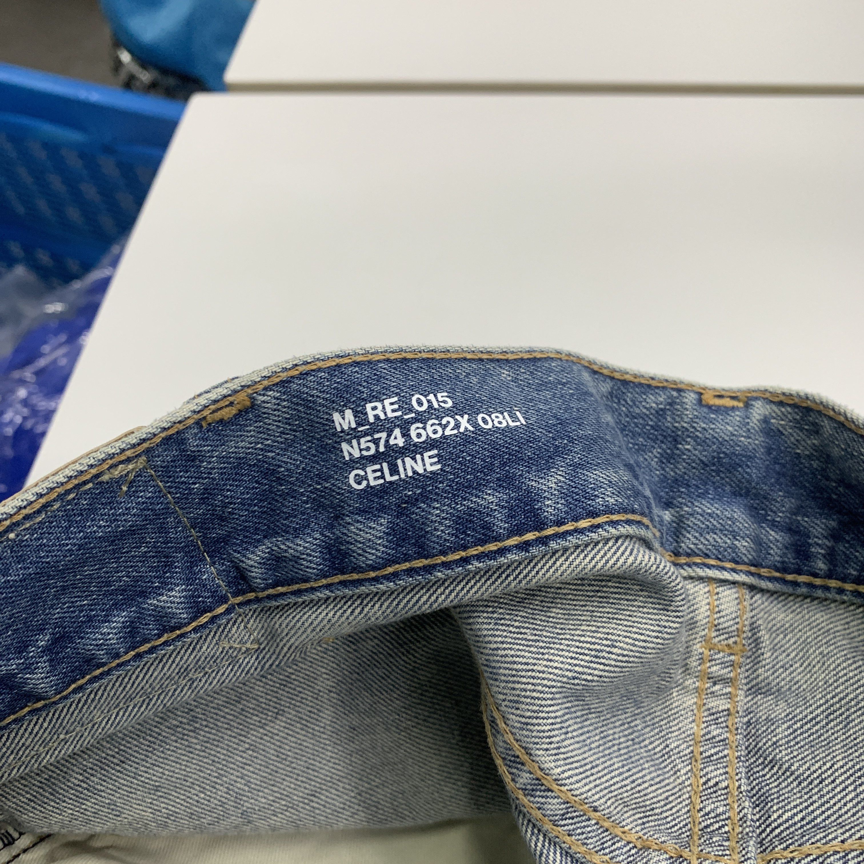 Celine Celine Washed Denim Jeans Size 30 Size US 30 / EU 46 - 3 Thumbnail