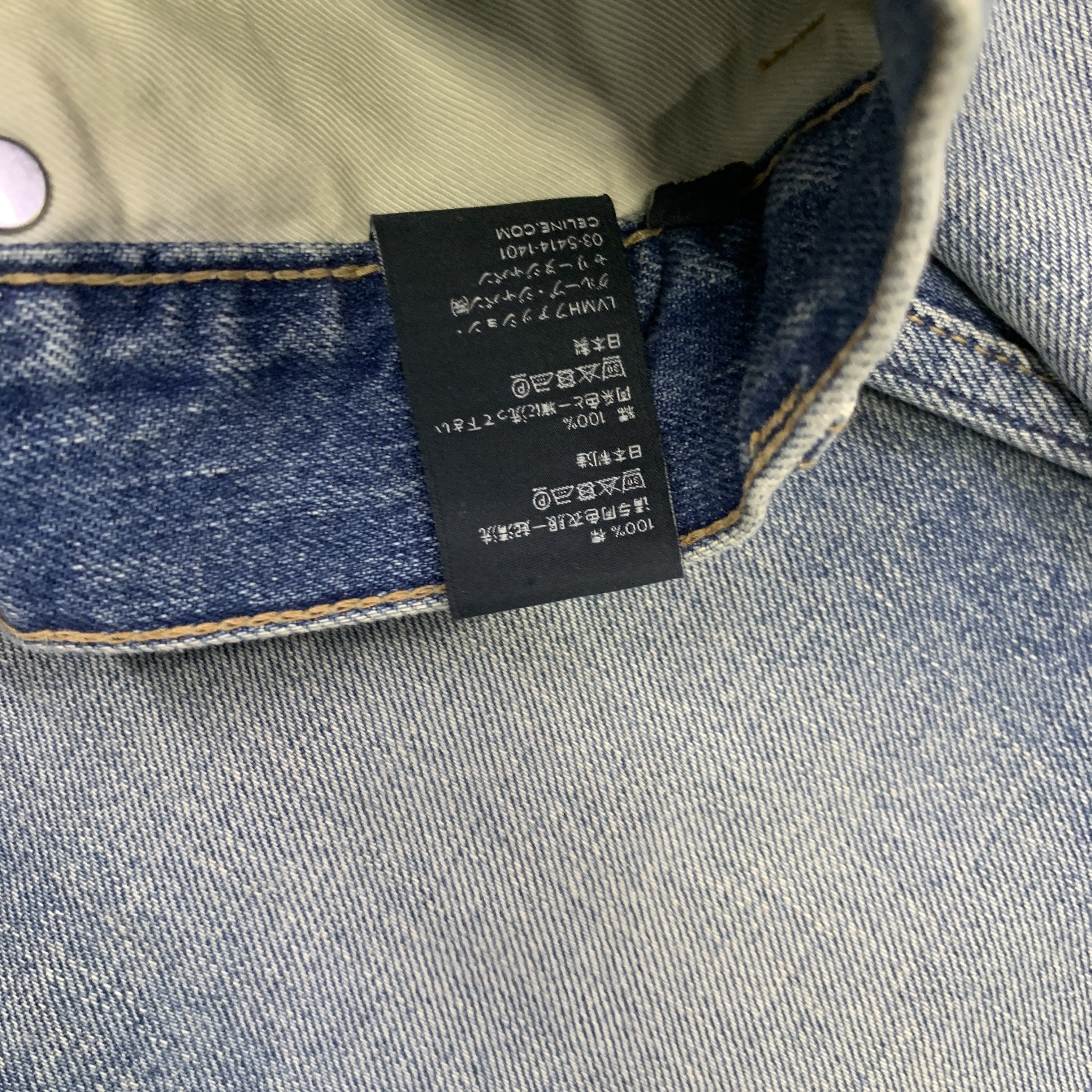 Celine Celine Washed Denim Jeans Size 30 Size US 30 / EU 46 - 2 Thumbnail