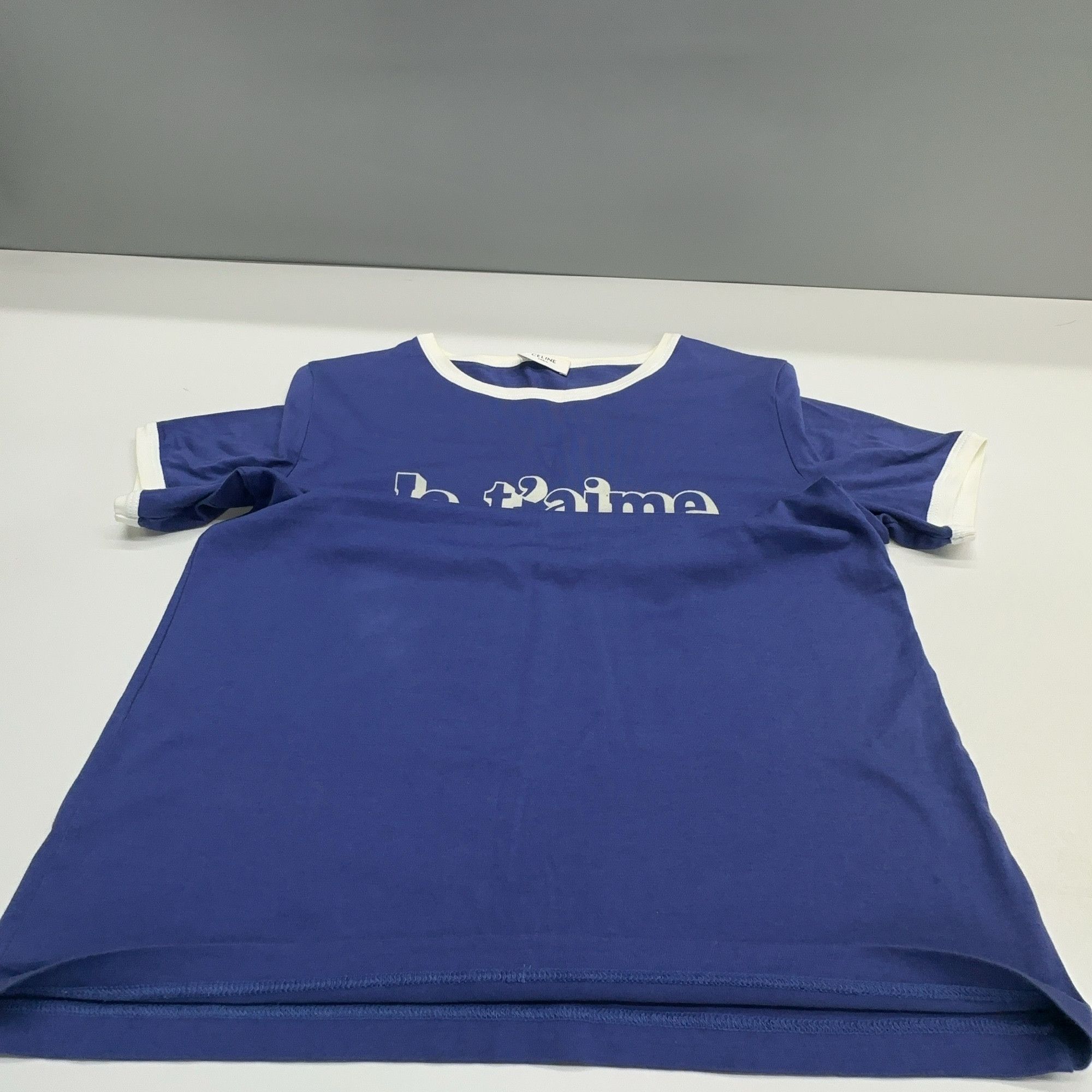 Celine Celine Je t'aime Ringer T-Shirt Size XS Size XS / US 0-2 / IT 36-38 - 7 Thumbnail