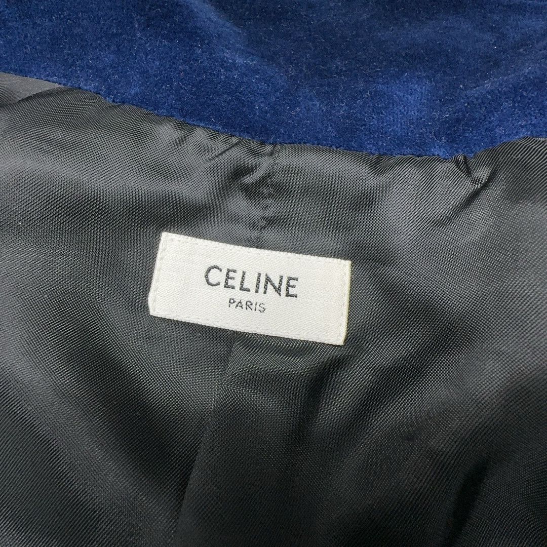 Celine Celine Logo Embroidery Velour Track Jacket Size M Size US M / EU 48-50 / 2 - 3 Thumbnail