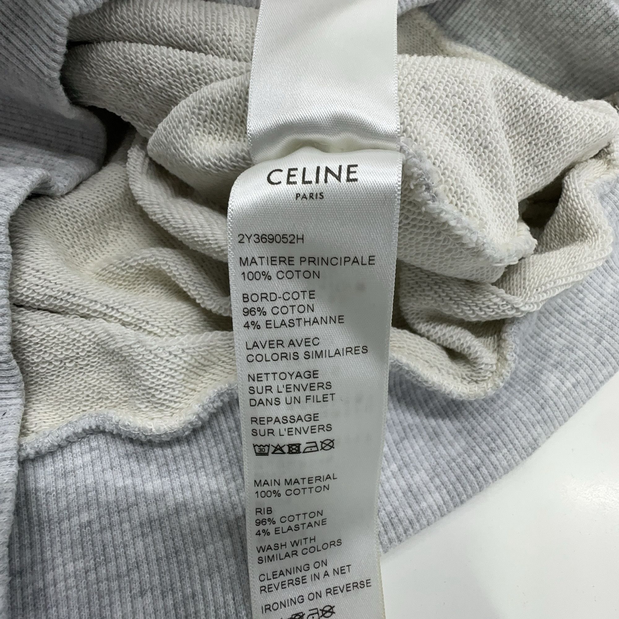 Celine Celine Logo Hoodie Size XS Size XS / US 0-2 / IT 36-38 - 4 Thumbnail