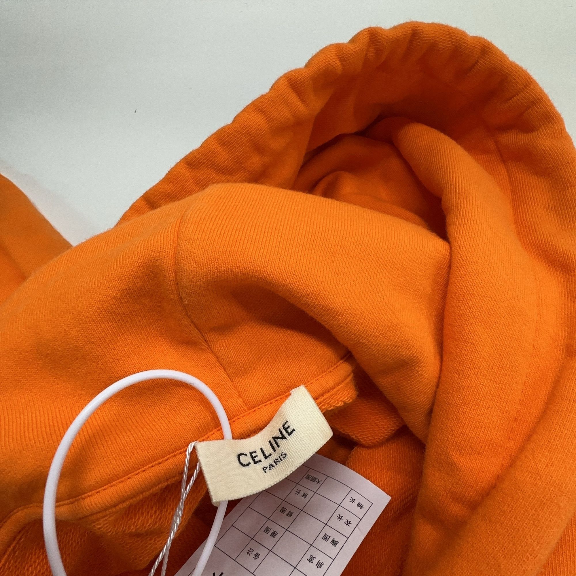 Celine Celine Logo Print Hoodie XXL Size US XXL / EU 58 / 5 - 5 Thumbnail