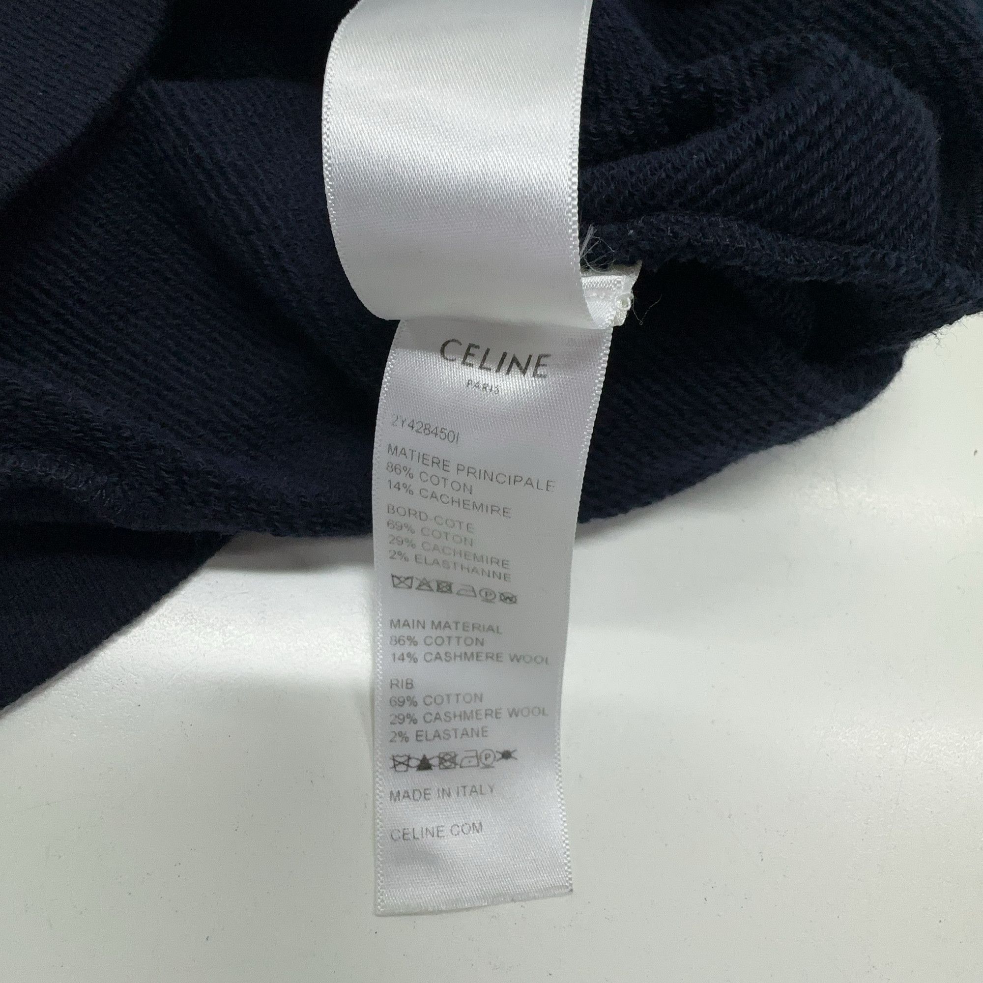 Celine Celine Sulky Logo Hoodie Size XS Size XS / US 0-2 / IT 36-38 - 4 Thumbnail