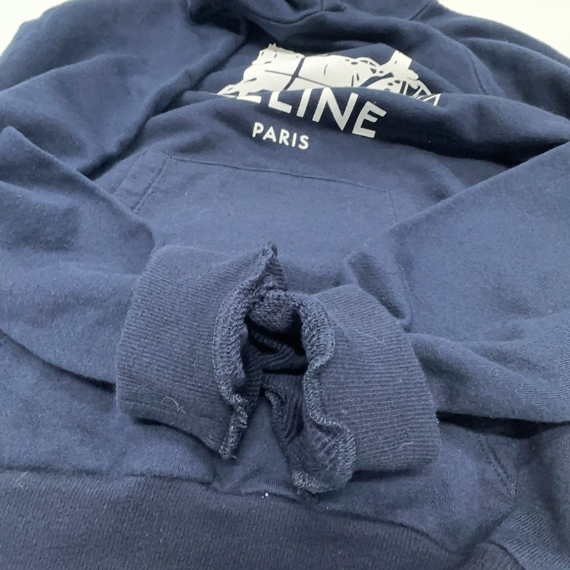 Celine Celine Sulky Logo Hoodie Size XS Size XS / US 0-2 / IT 36-38 - 13 Thumbnail