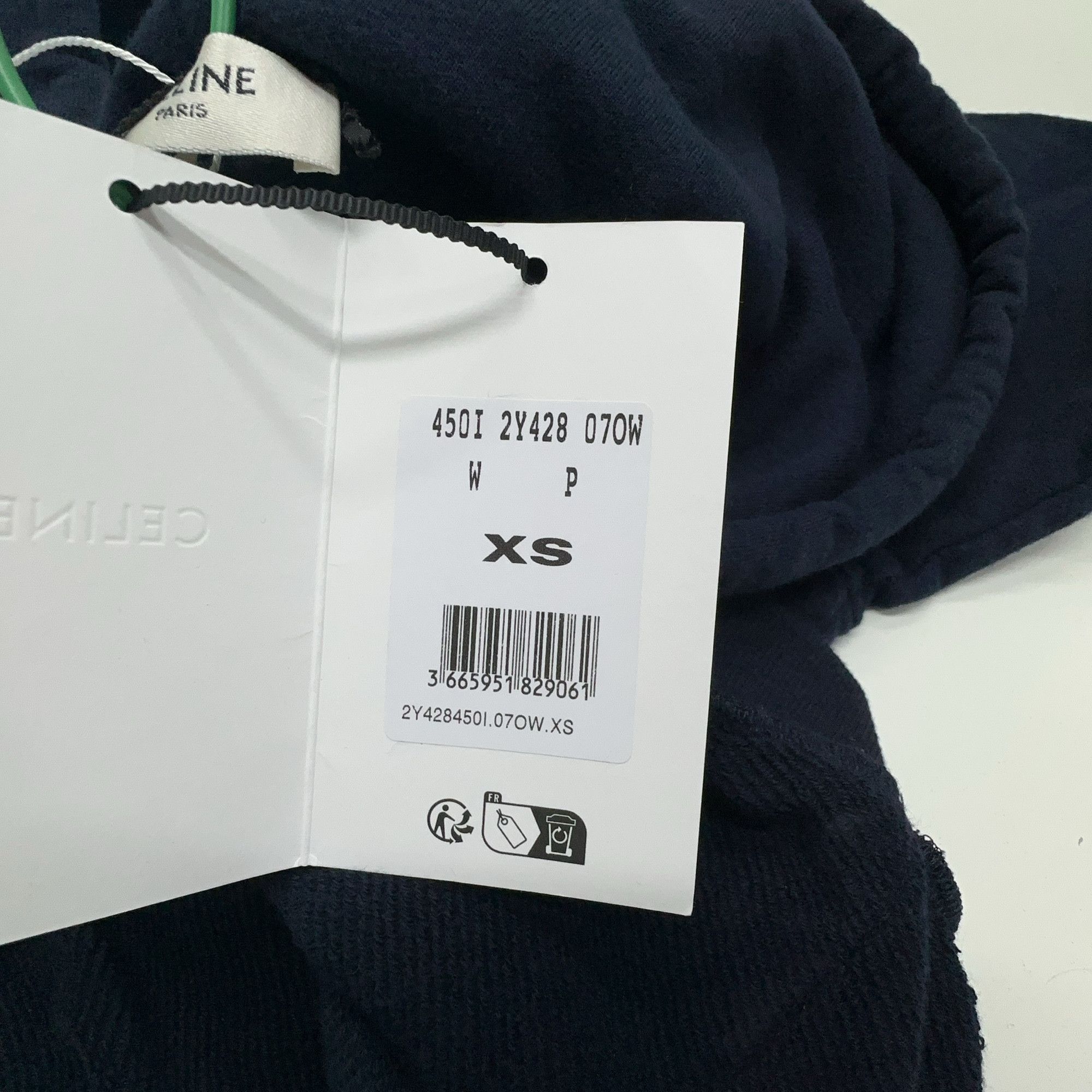 Celine Celine Sulky Logo Hoodie Size XS Size XS / US 0-2 / IT 36-38 - 6 Thumbnail