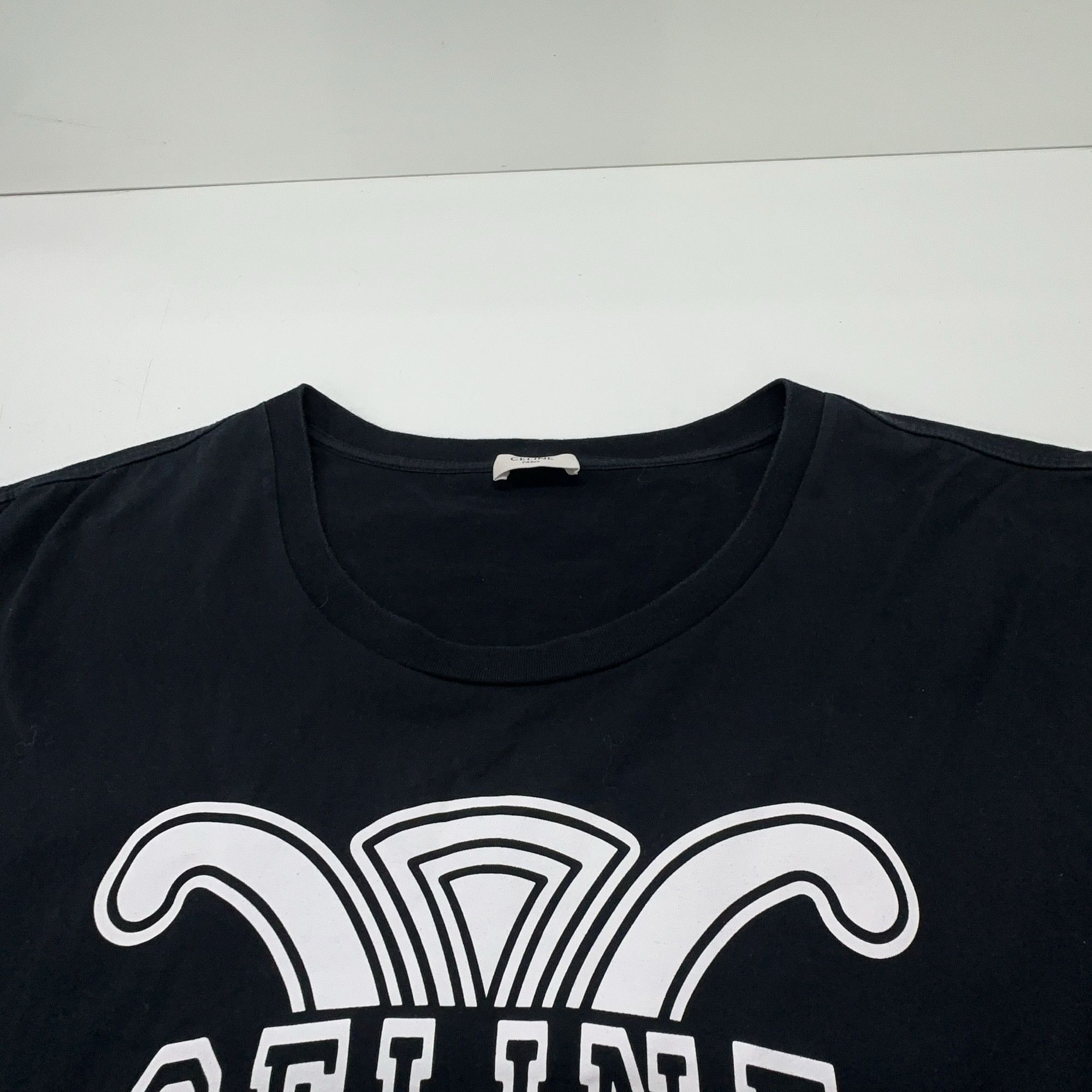 Celine Celine Triomphe Logo Tank Top Size L Size L / US 10 / IT 46 - 8 Thumbnail