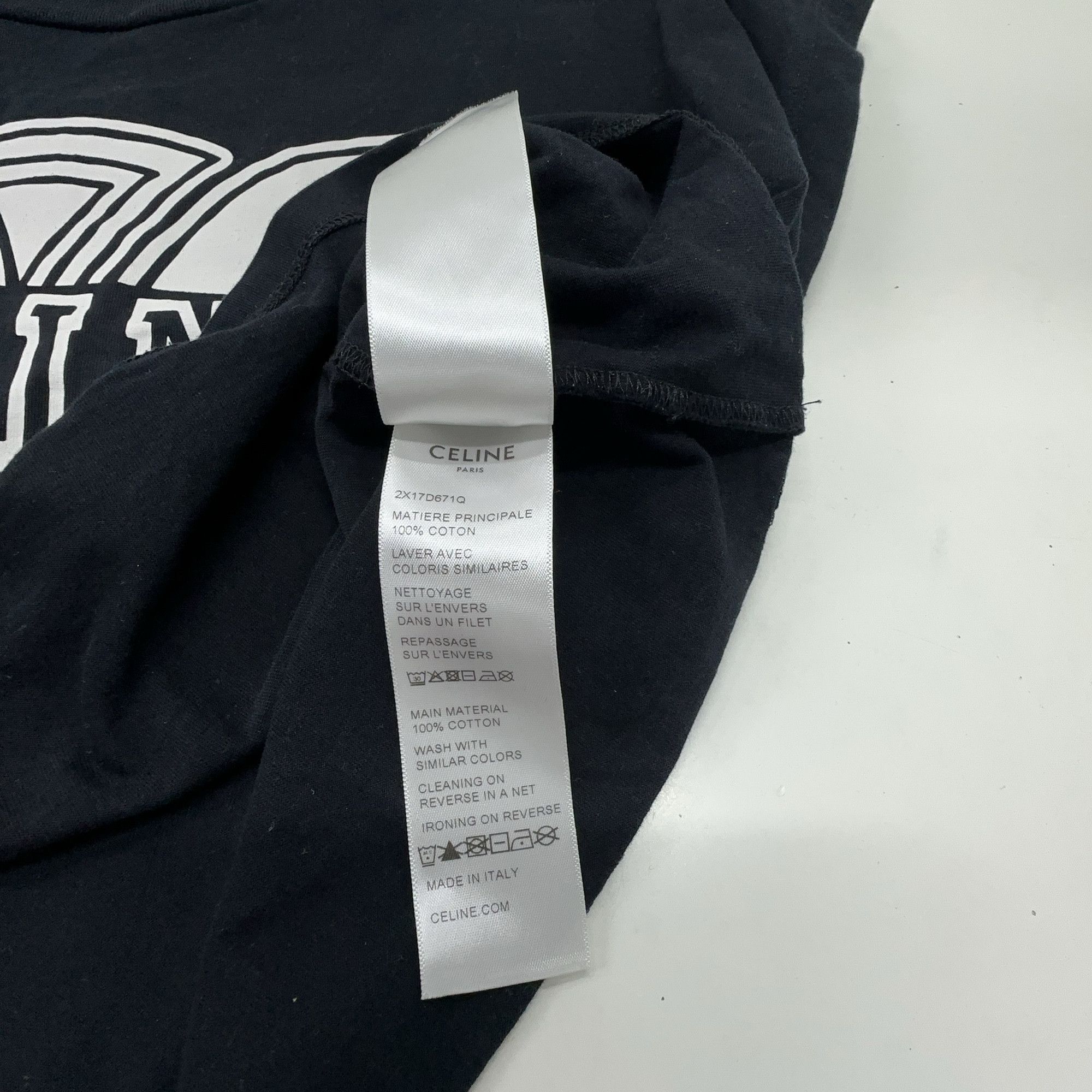 Celine Celine Triomphe Logo Tank Top Size L Size L / US 10 / IT 46 - 5 Thumbnail