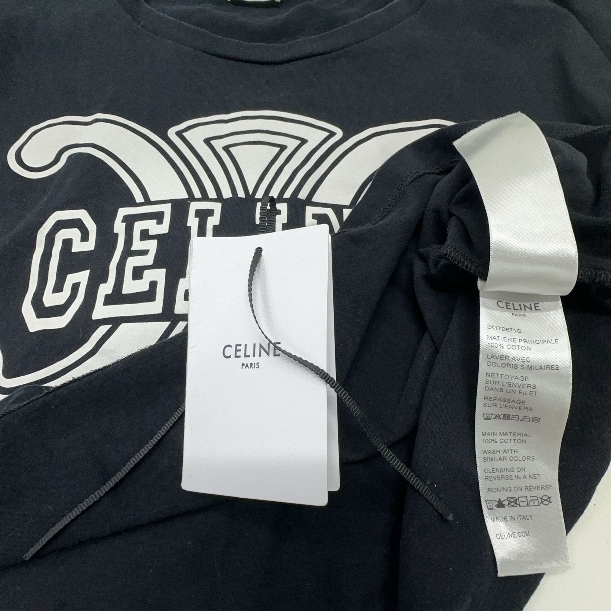 Celine Celine Triomphe Logo Tank Top Size L Size L / US 10 / IT 46 - 6 Thumbnail