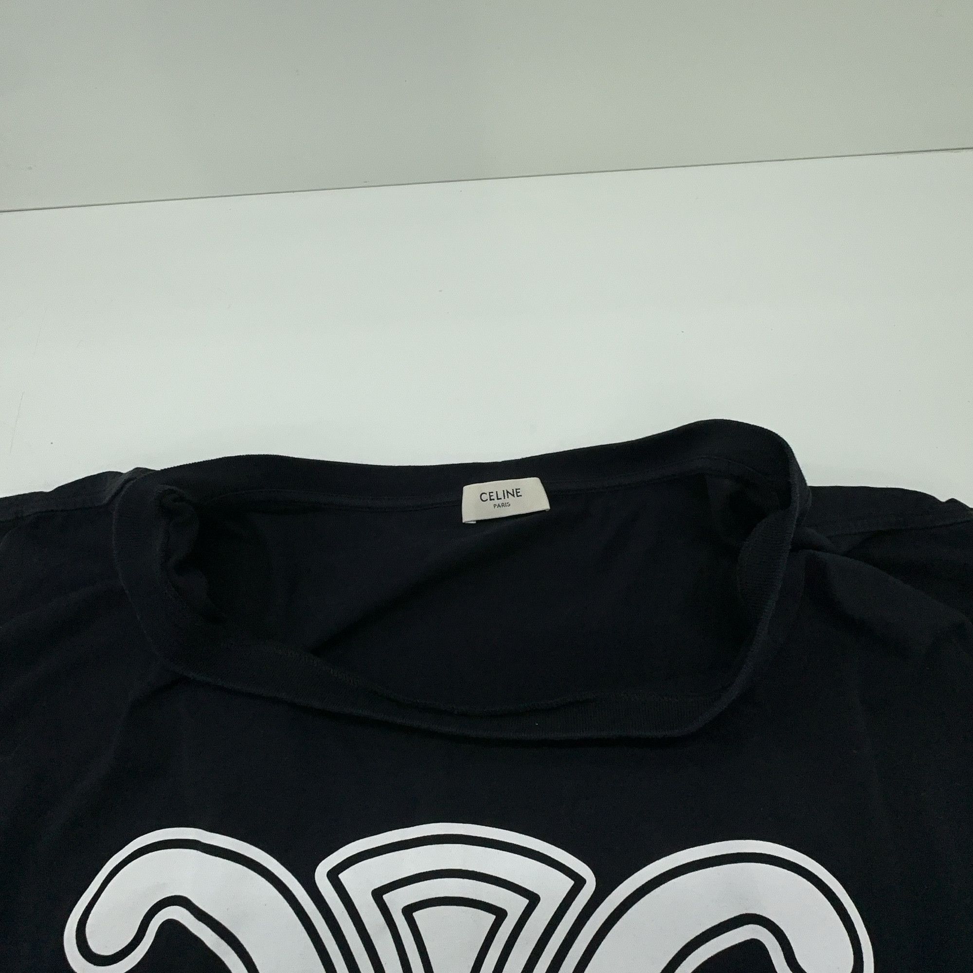 Celine Celine Triomphe Logo Tank Top Size L Size L / US 10 / IT 46 - 7 Thumbnail