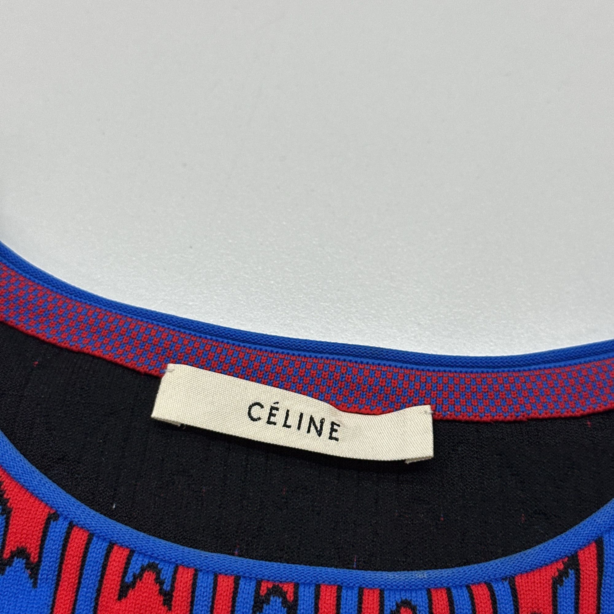 Celine Celine Geometric Pattern Dress Size XS Size XS / US 0-2 / IT 36-38 - 3 Thumbnail