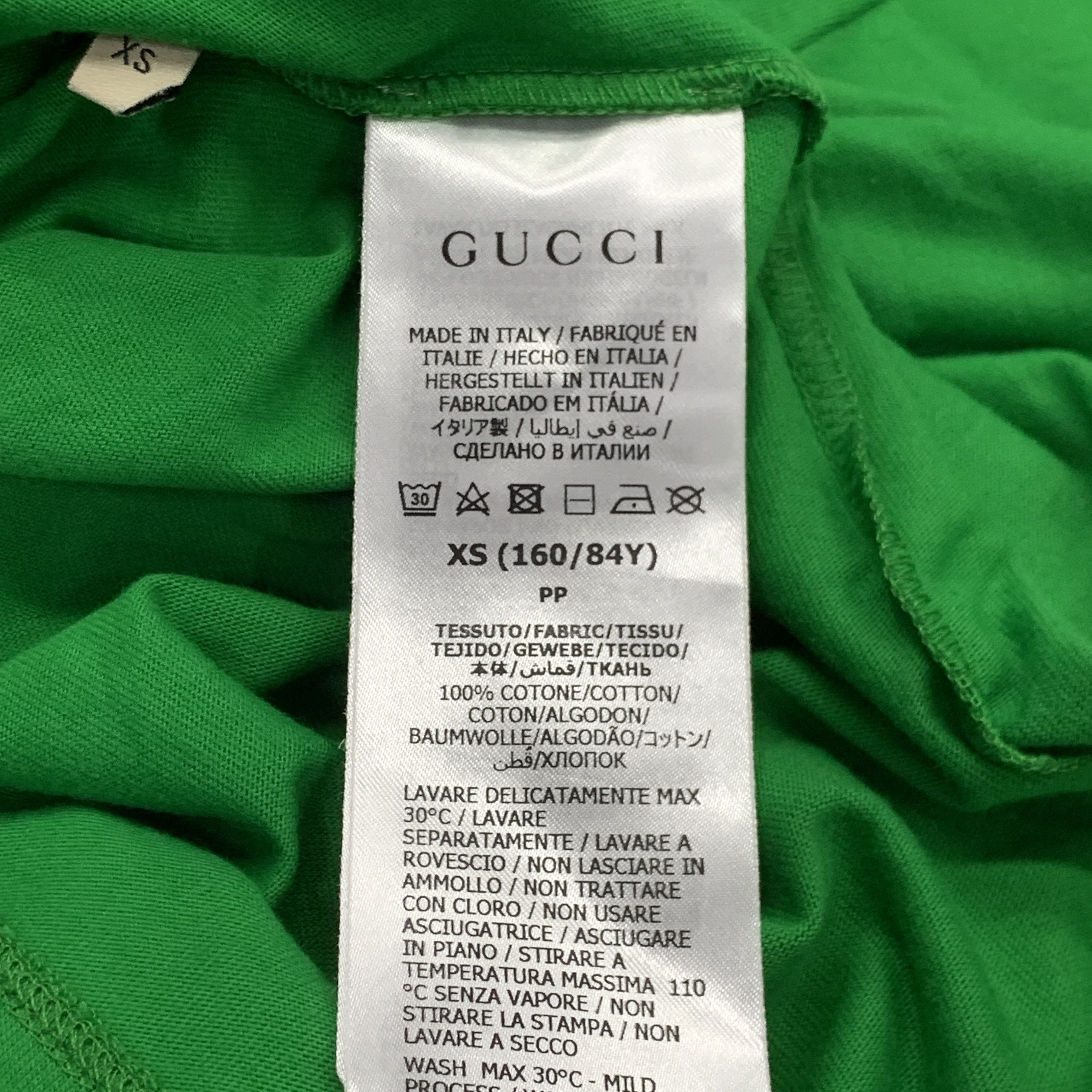 Gucci Gucci x Adidas Logo Graphic T-Shirt XS Size XS / US 0-2 / IT 36-38 - 4 Thumbnail