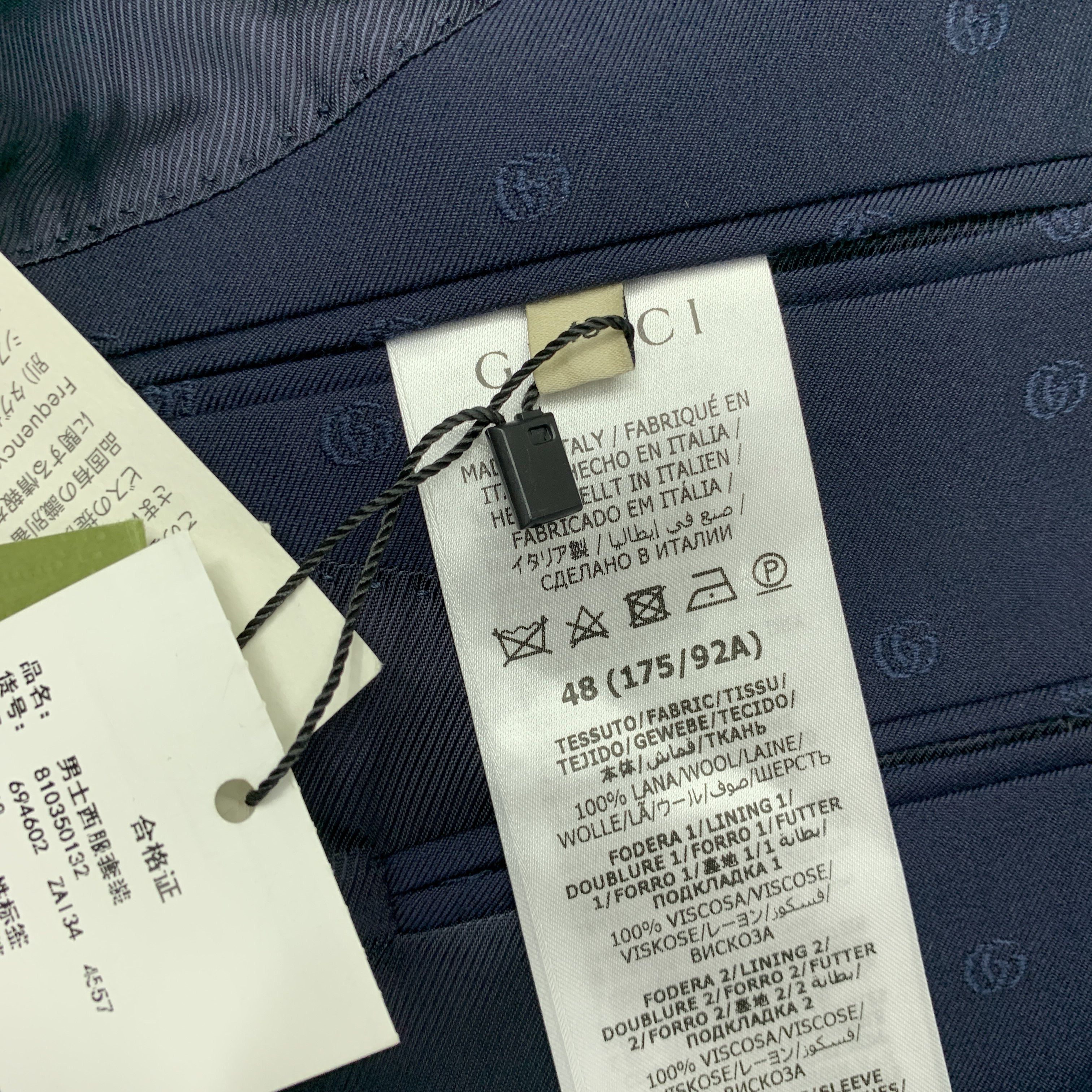 Gucci Gucci GG Monogram Suit Size 48 Size 38R - 6 Thumbnail