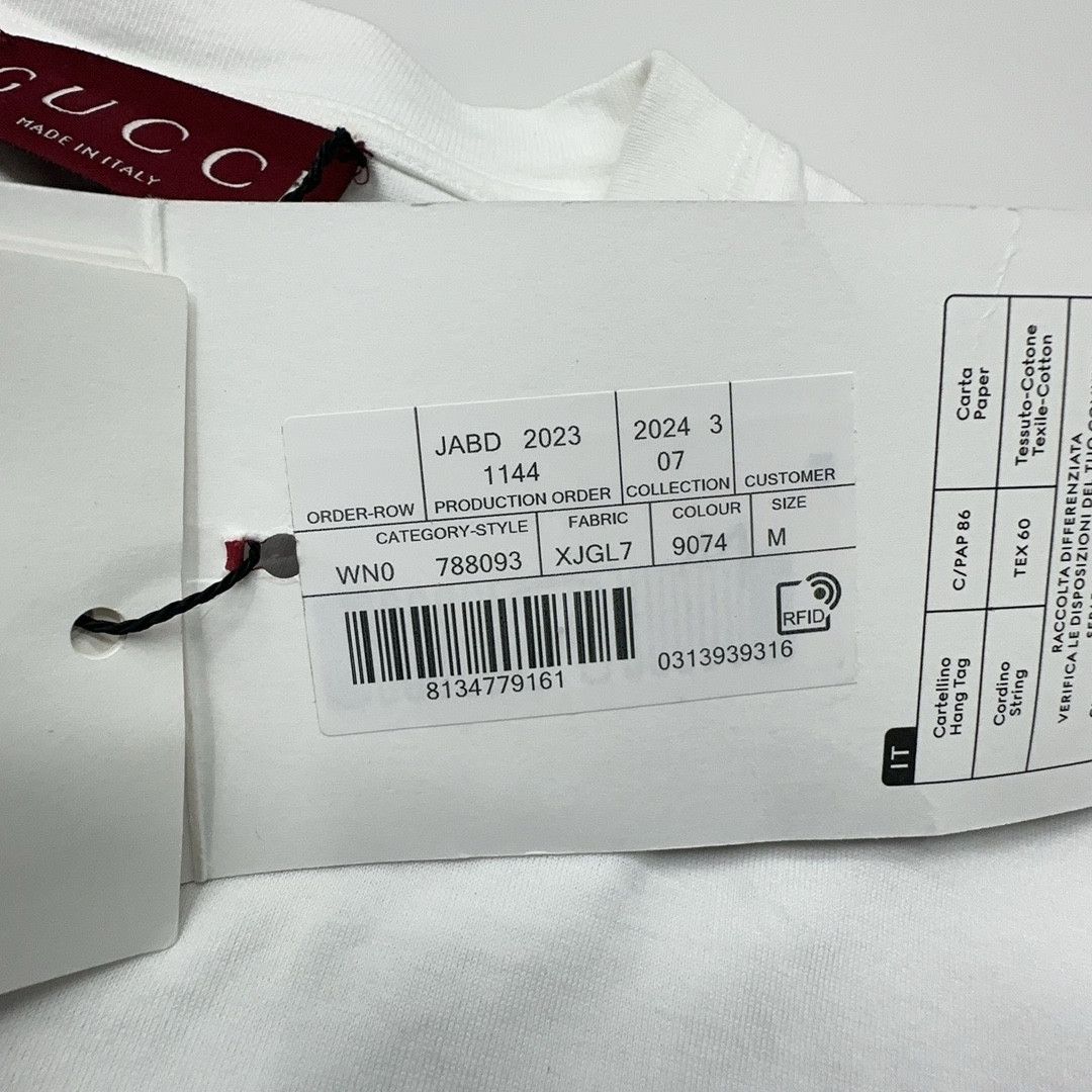 Gucci Gucci Logo Print T-Shirt Size M Size M / US 6-8 / IT 42-44 - 4 Thumbnail