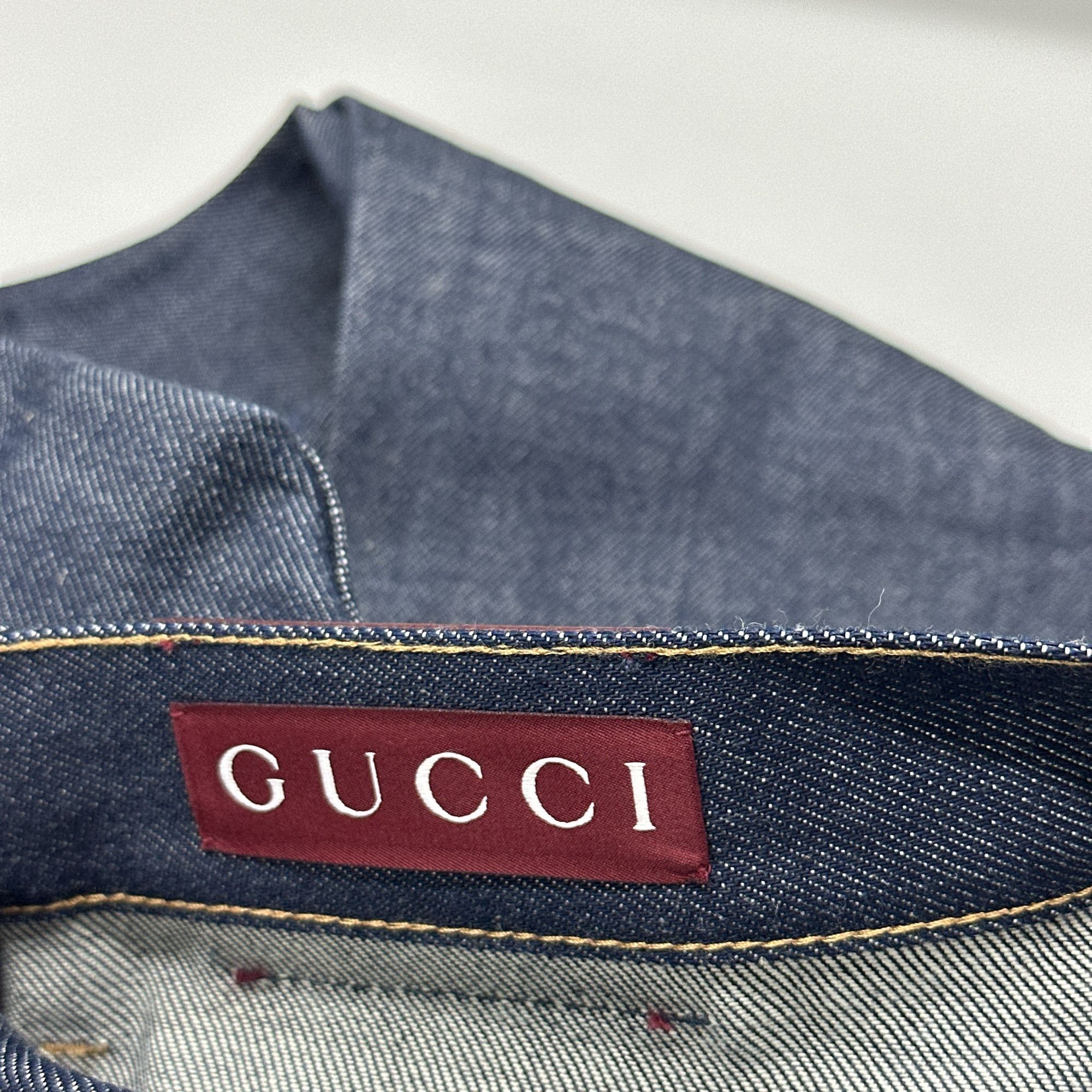 Gucci Gucci Blue Denim Jeans Size 25 Size 25" / US 0 / IT 36 - 5 Thumbnail
