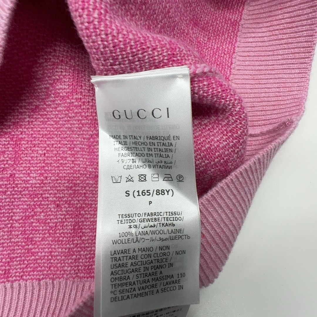 Gucci Gucci Logo Knit Polo Shirt Size S Size S / US 4 / IT 40 - 3 Thumbnail